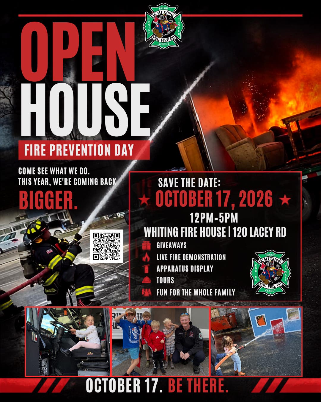 Whiting Fire Department Open House & Fire Prevention Day