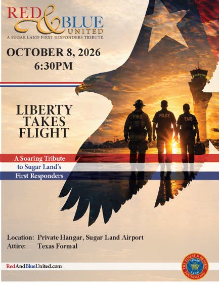 Red & Blue United 2026 - Liberty Takes Flight!