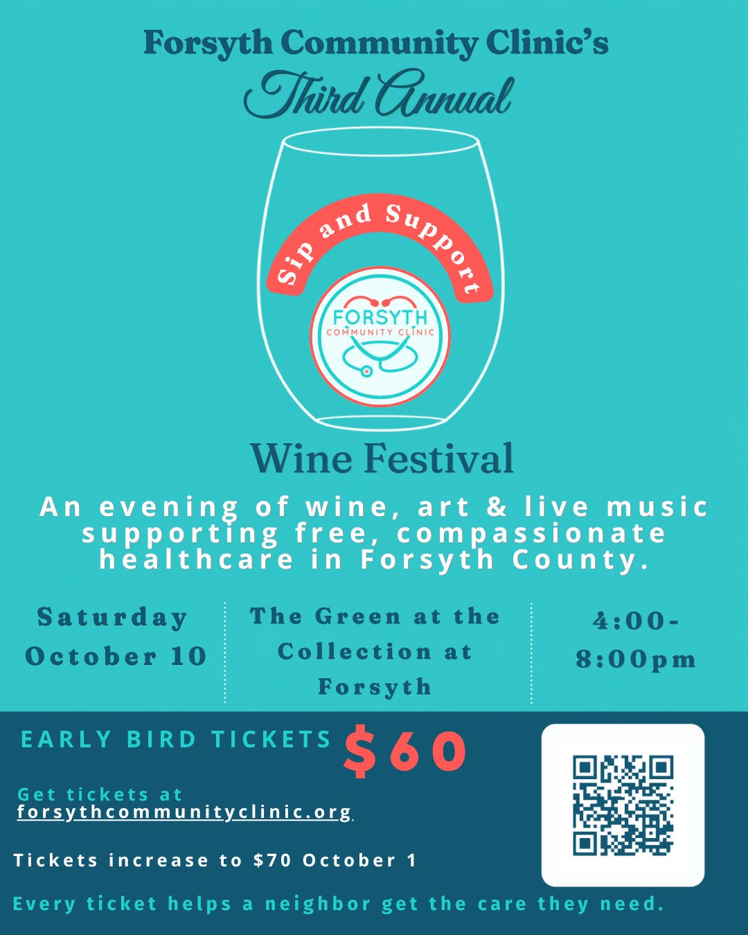 Third Annual Sip and Support Wine Festival