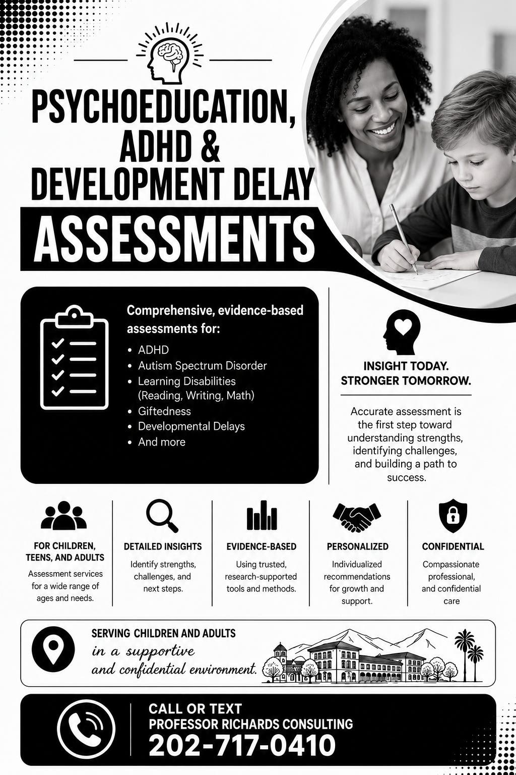 Does Your Child Need an Evaluation? Psychoeducational, ADHD & Autism Assessments