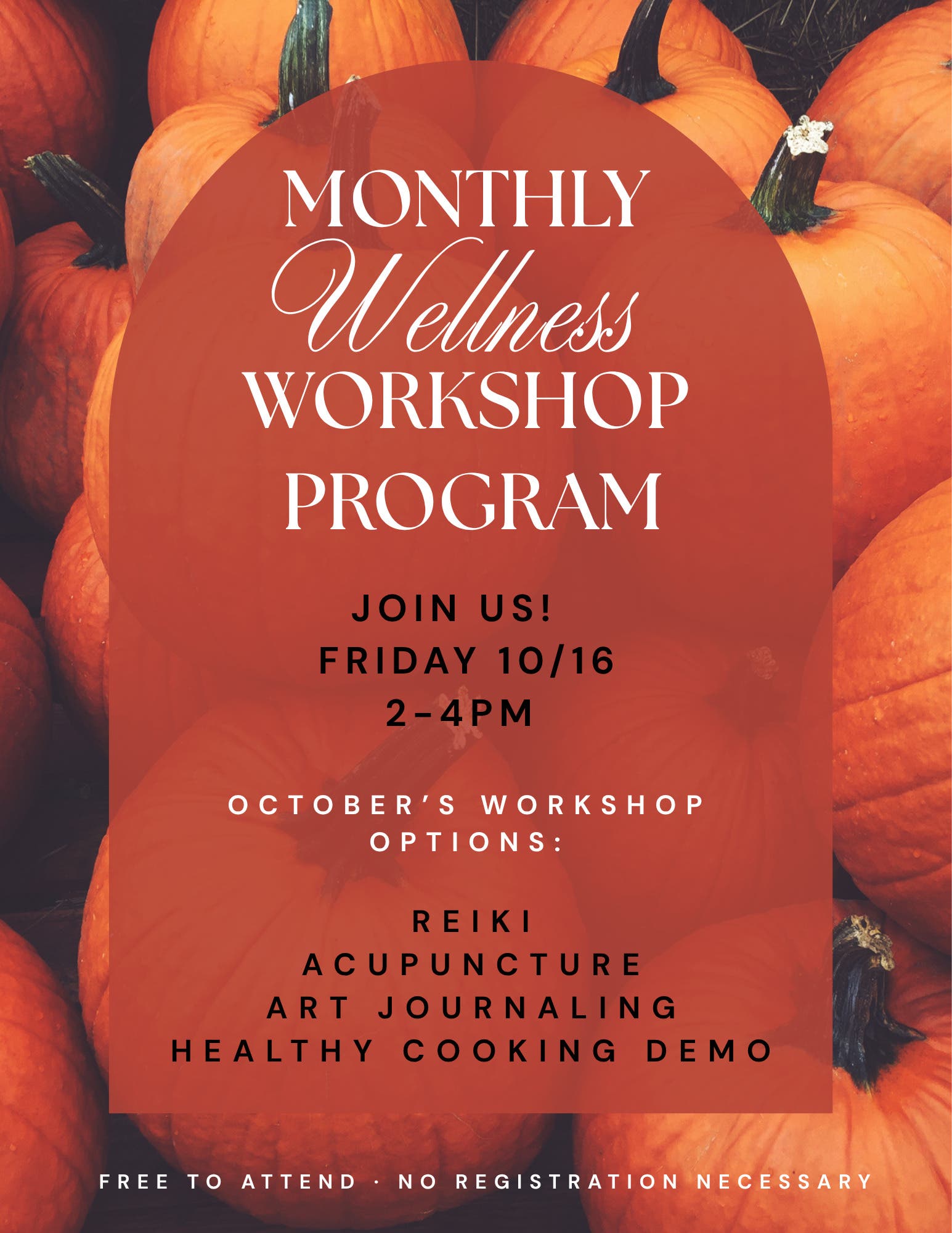 Free Wellness Workshop
