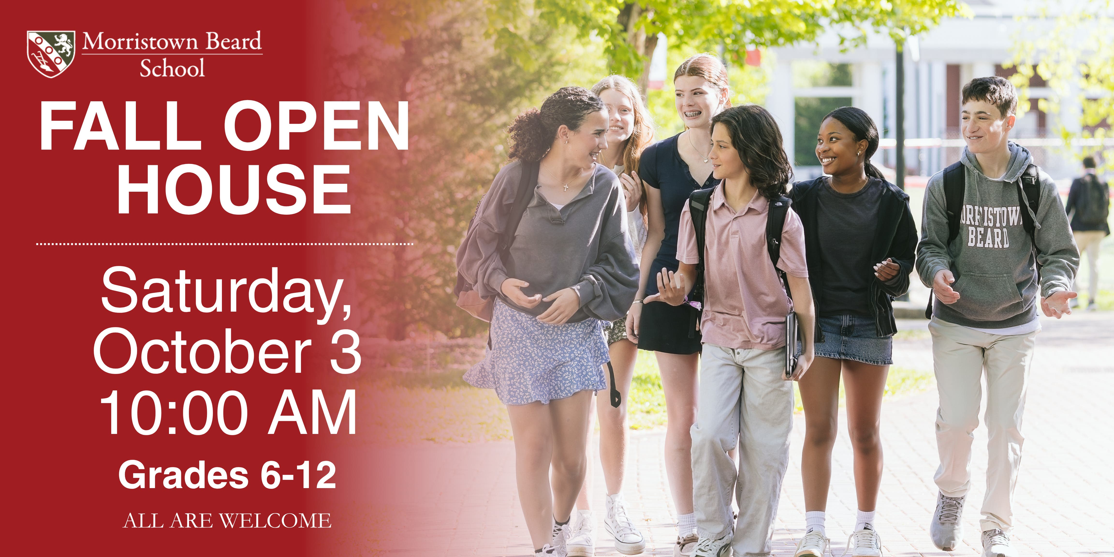 Morristown Beard School Fall Open House