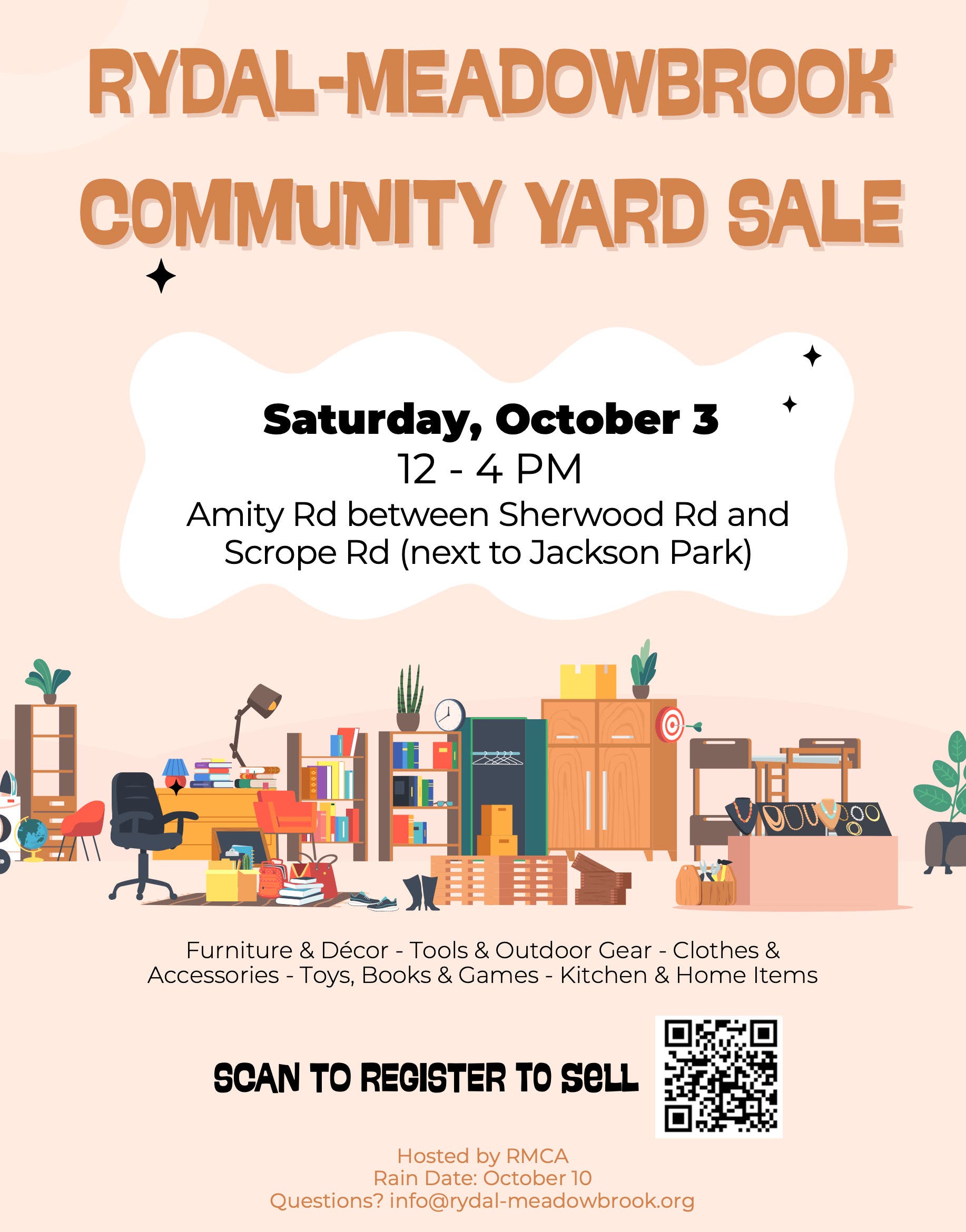 Rydal-Meadowbrook Community Yard Sale