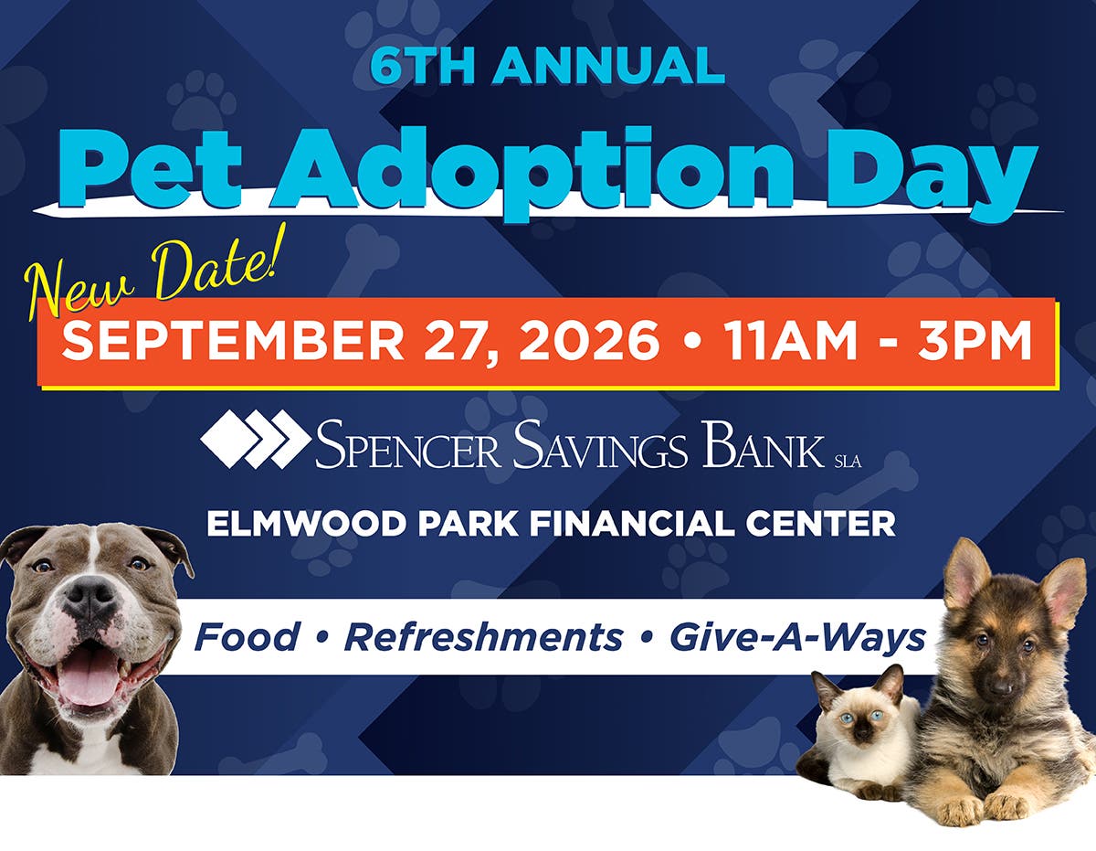 Spencer Savings Bank Hosts Pet Adoption Day