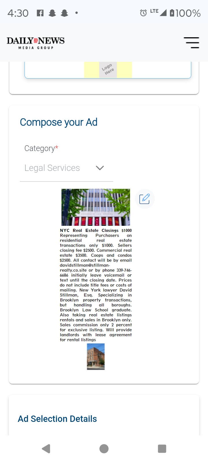 NYC Real Estate Closings only $1000