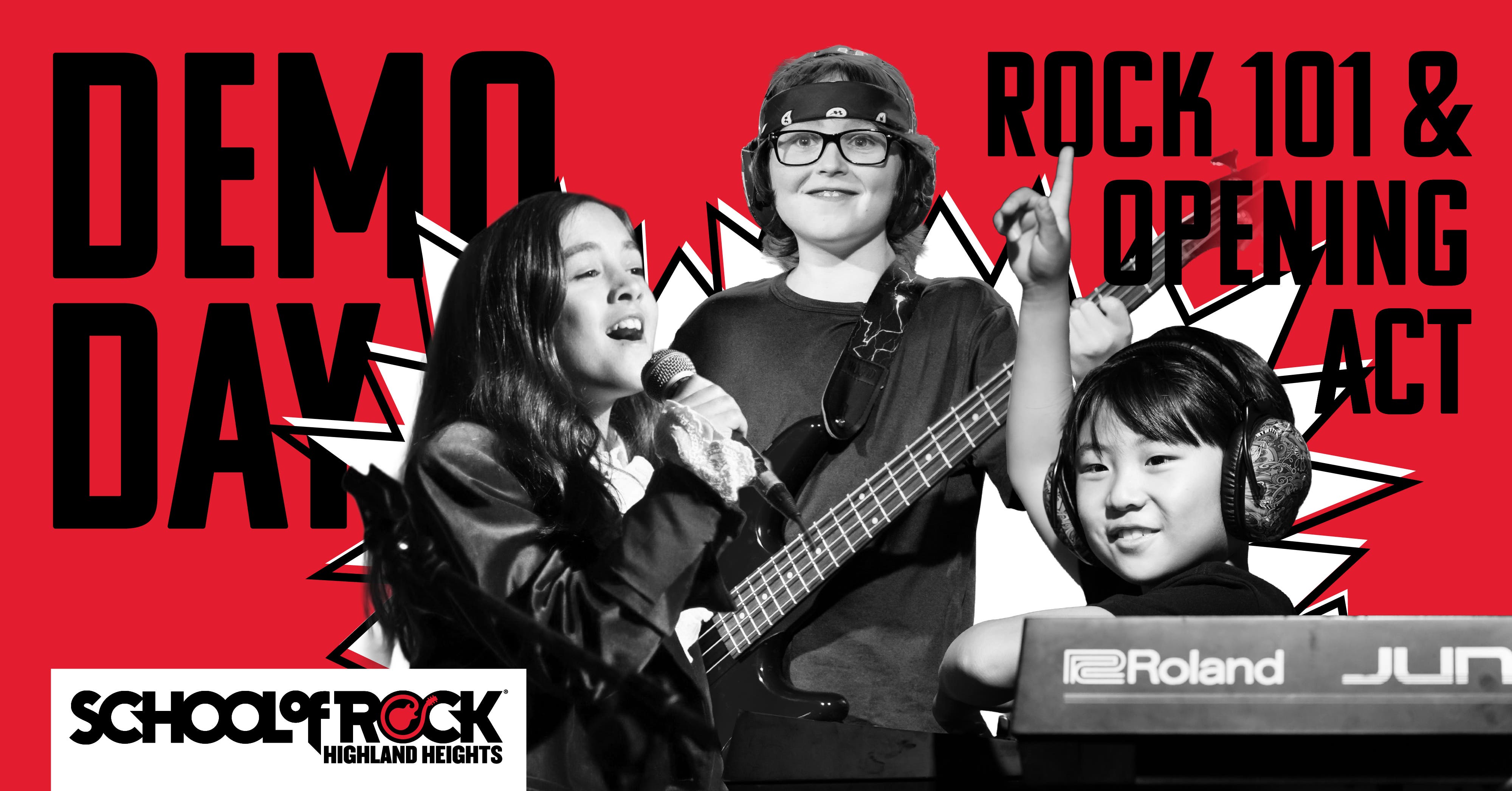 Kids Music Day at School of Rock Highland Heights