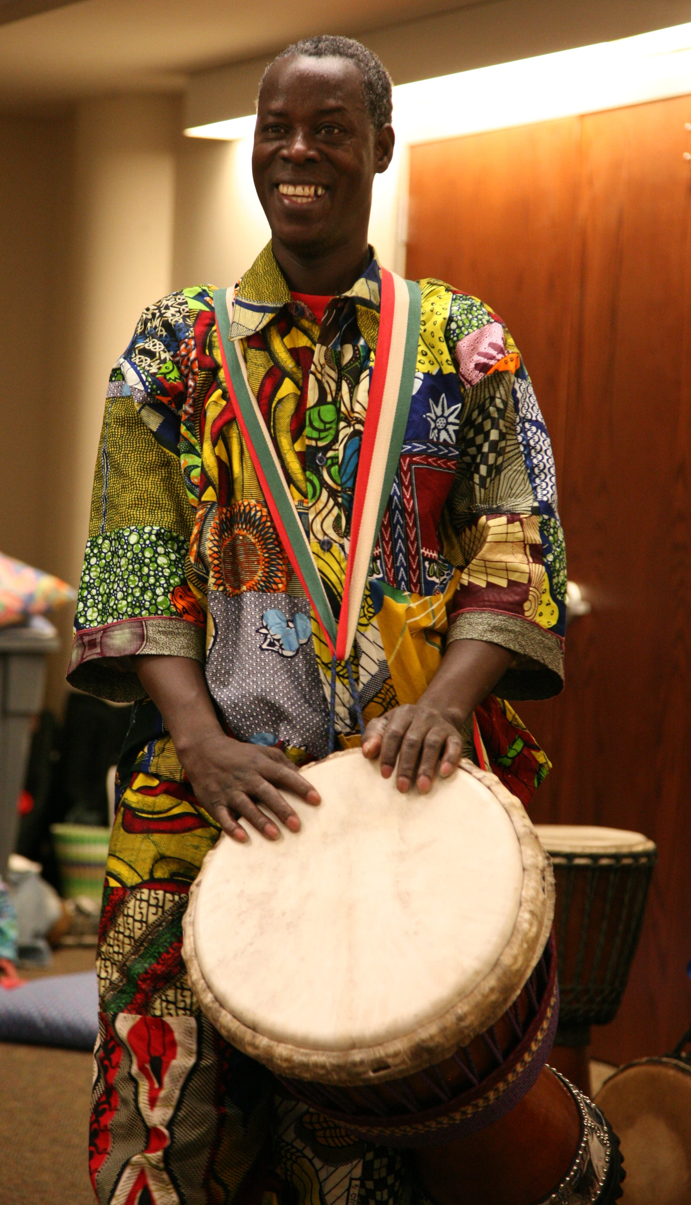 Des Moines 2026 Workshops With Master Drummer Bolokada Conde