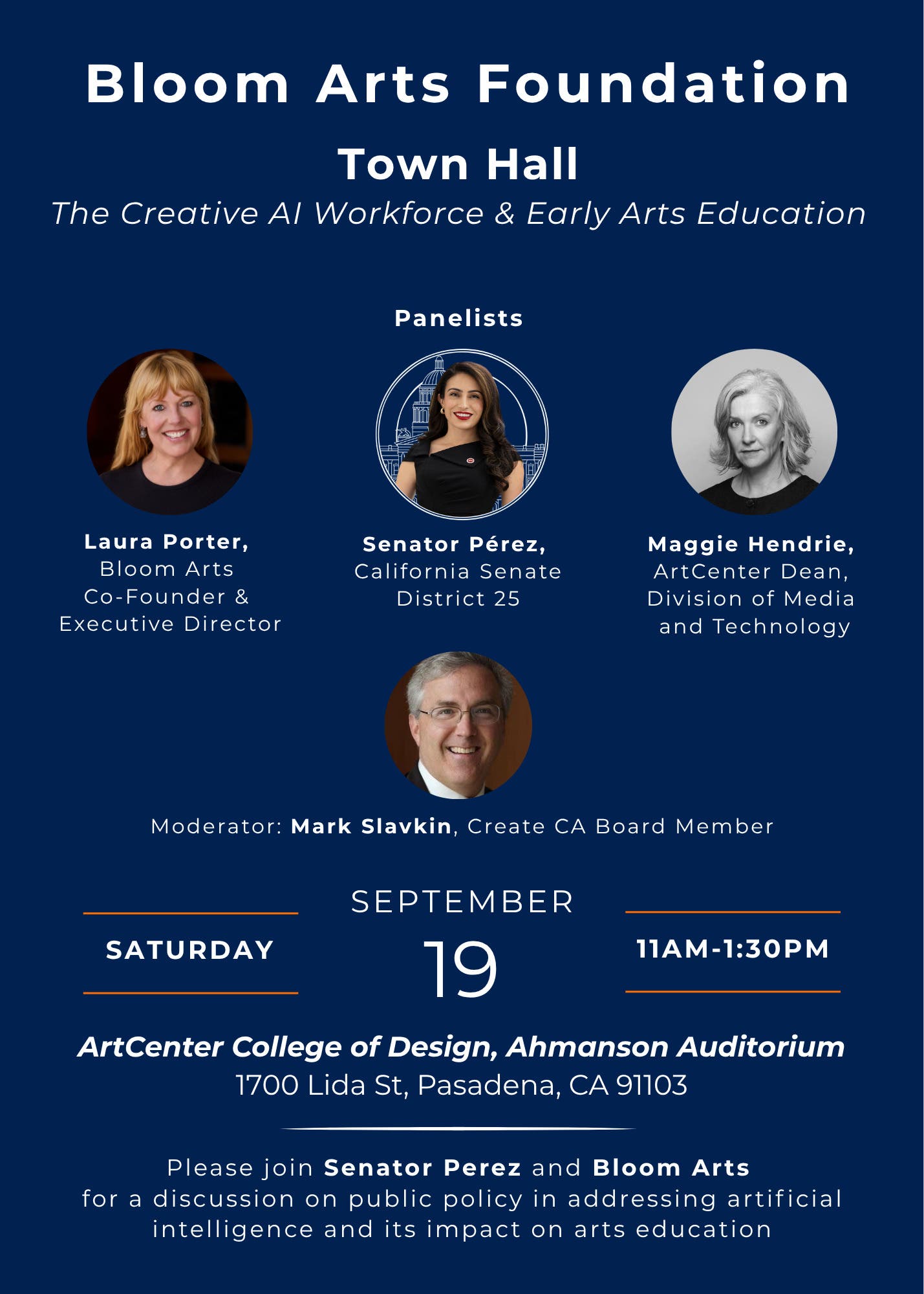 Town Hall - The Creative AI Workforce & Early Arts Education