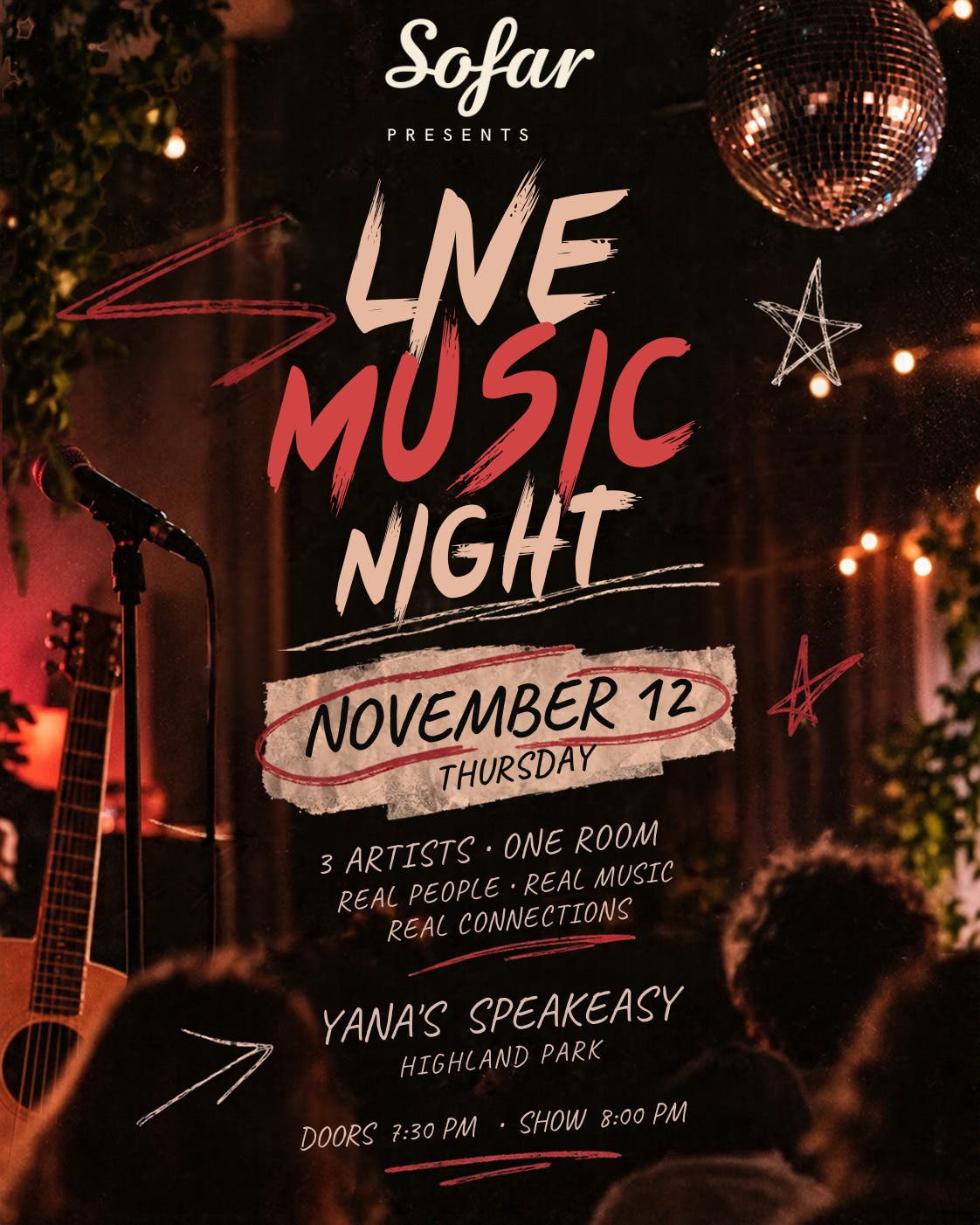 Sofar Sounds: Live Music Night in Highland Park!