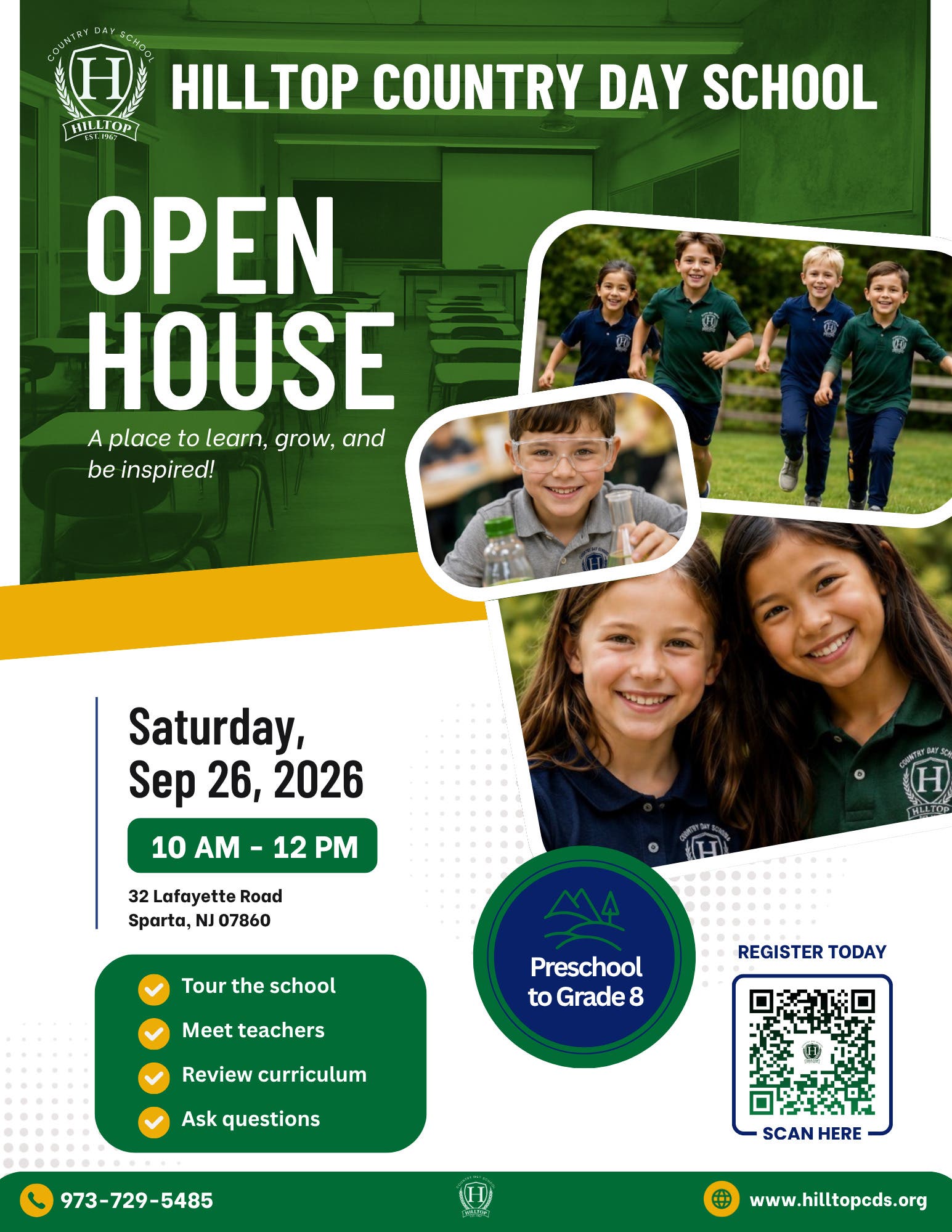 Open House: Hilltop Country Day School