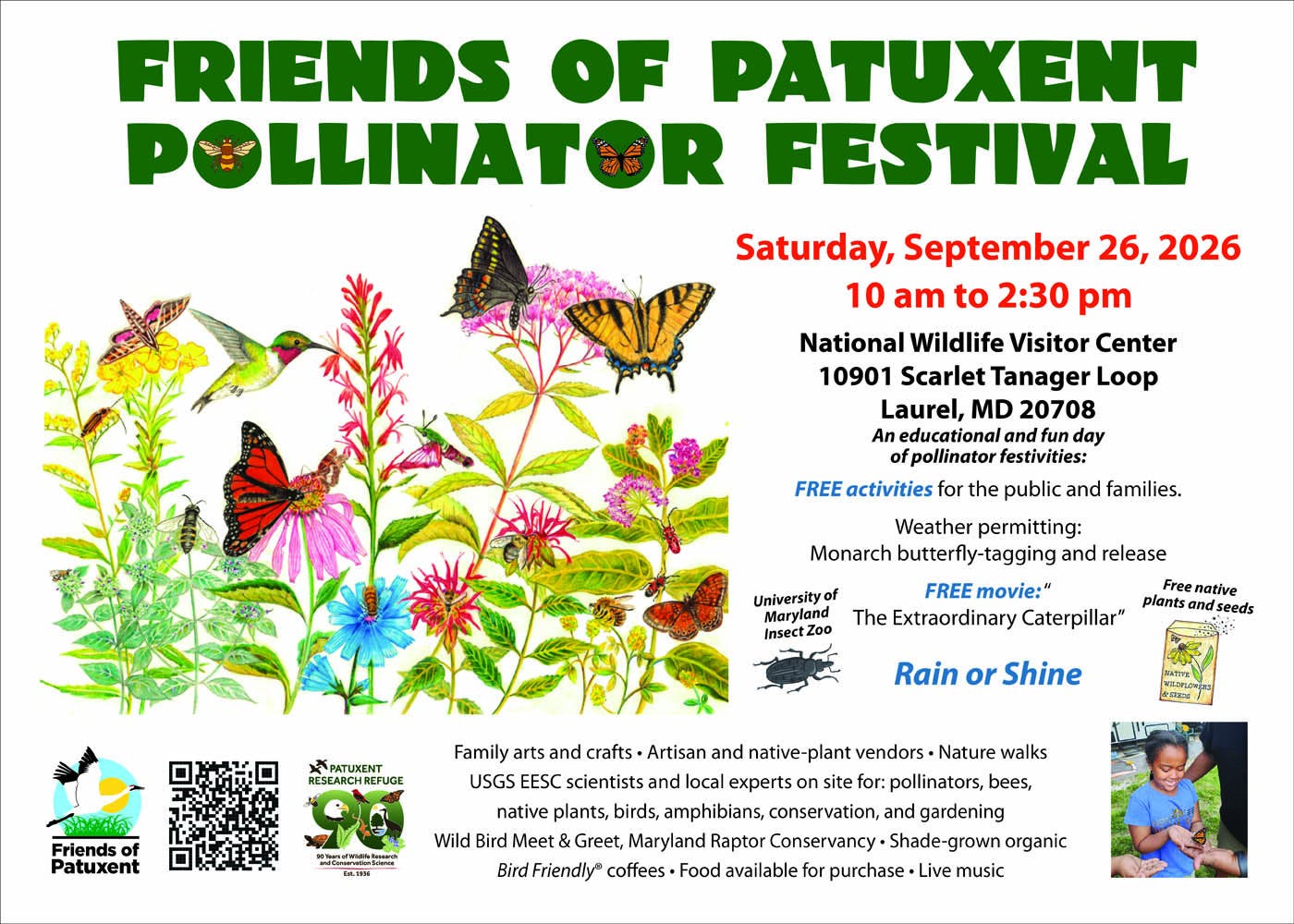 Friends Of Patuxent Pollinator Festival