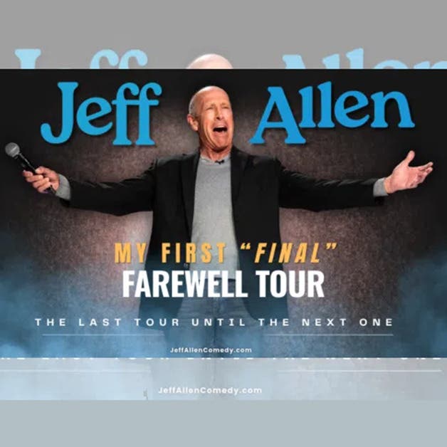 Jeff Allen: My First Final Farewell Tour (2 shows!)