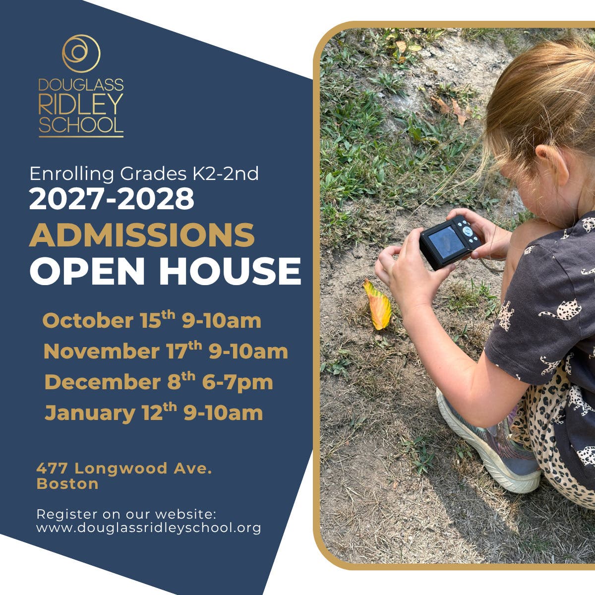 Douglass Ridley School Open House + Tour