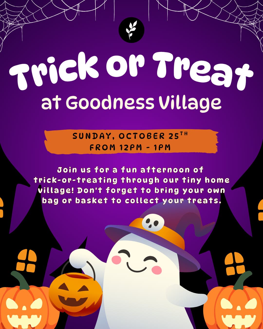 Trick Or Treat At Goodness Village