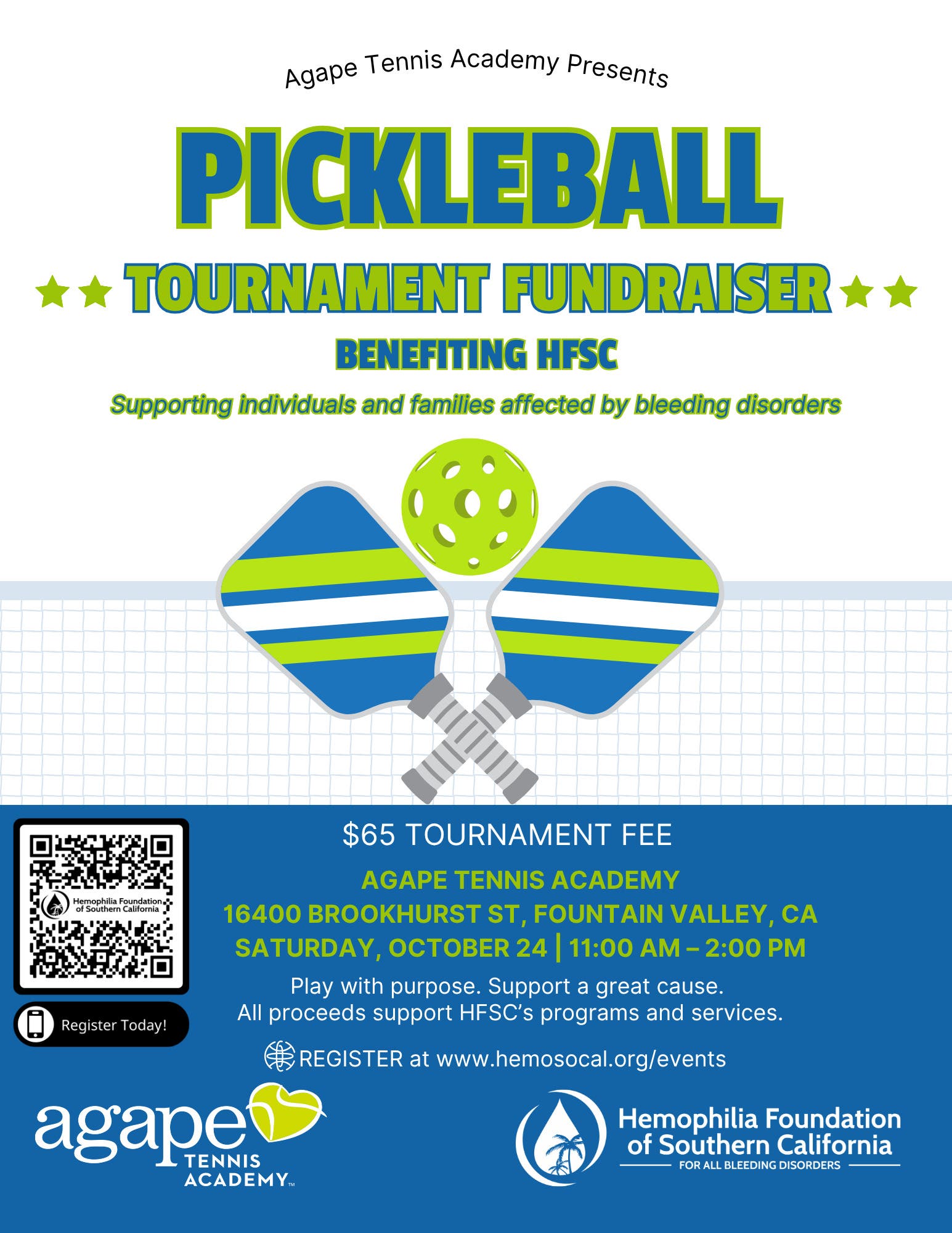 Pickleball Tournament Fundraiser