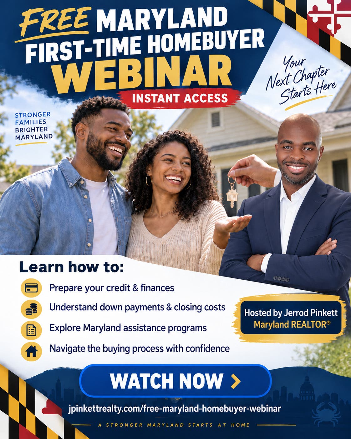 Free Maryland First-Time Homebuyer Webinar