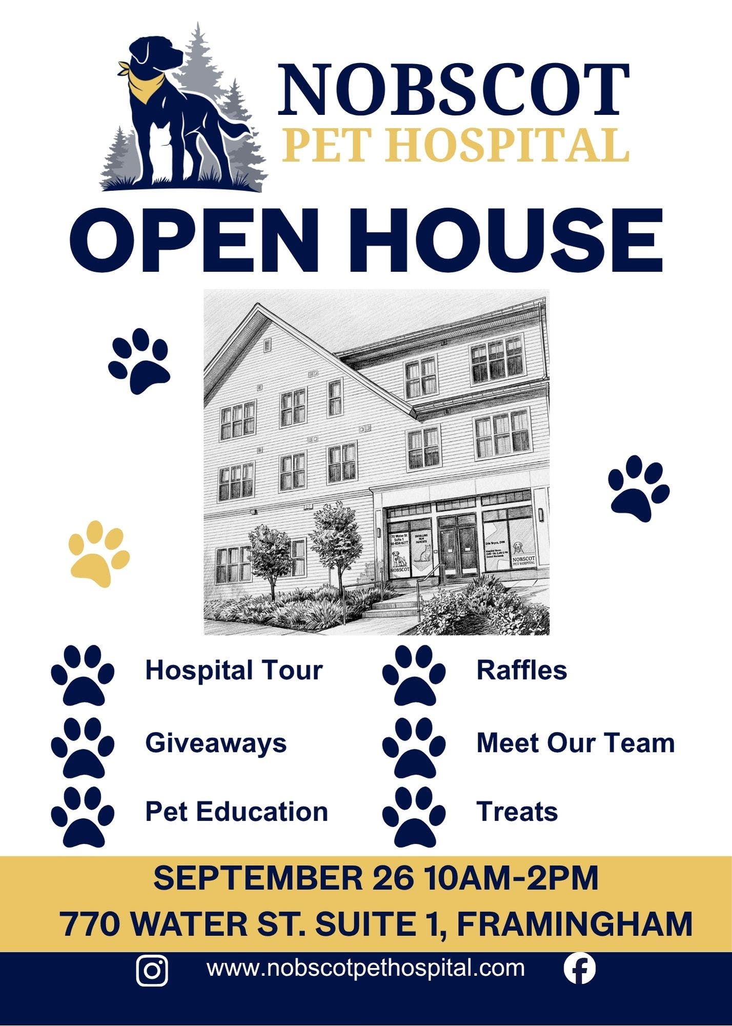Nobscot Pet Hospital Open House - Fun for the whole family!