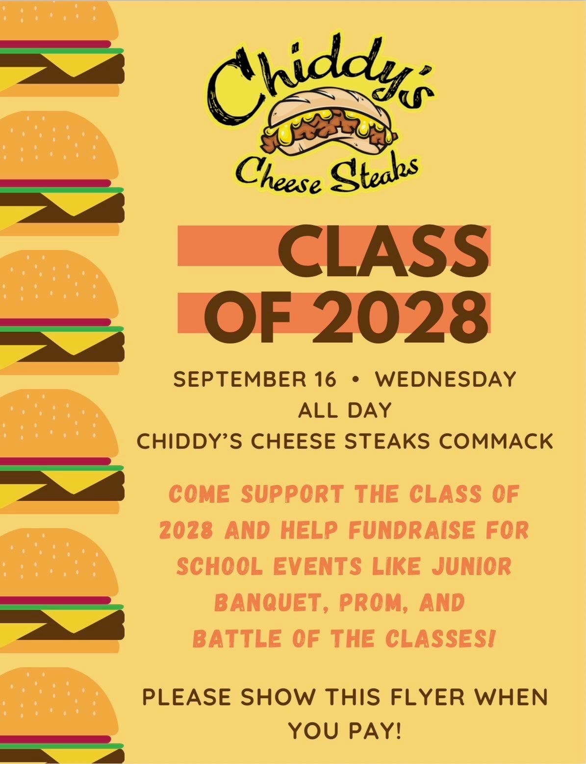 Class Of 2028 Fundraiser