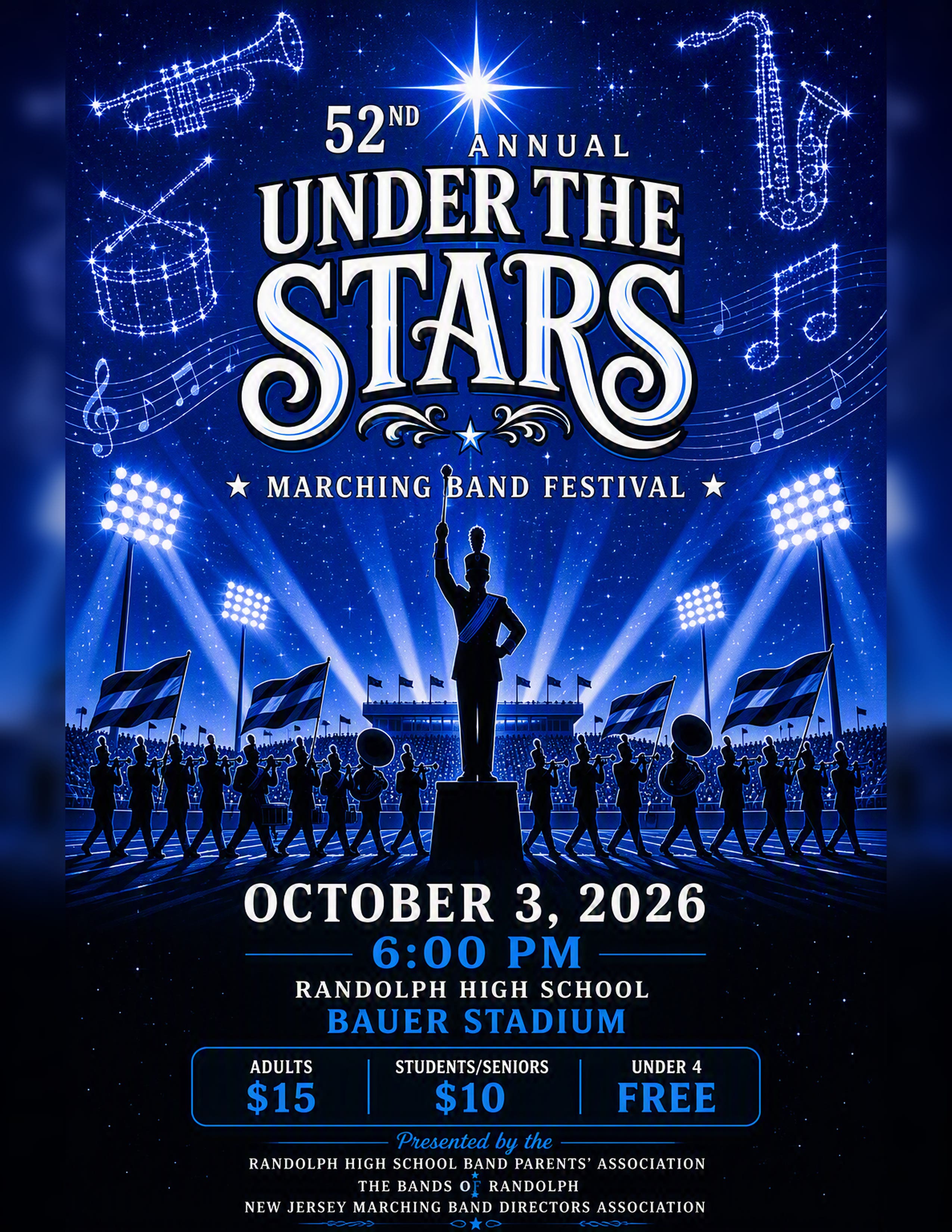 52nd Annual Under the Stars Marching Band Festival