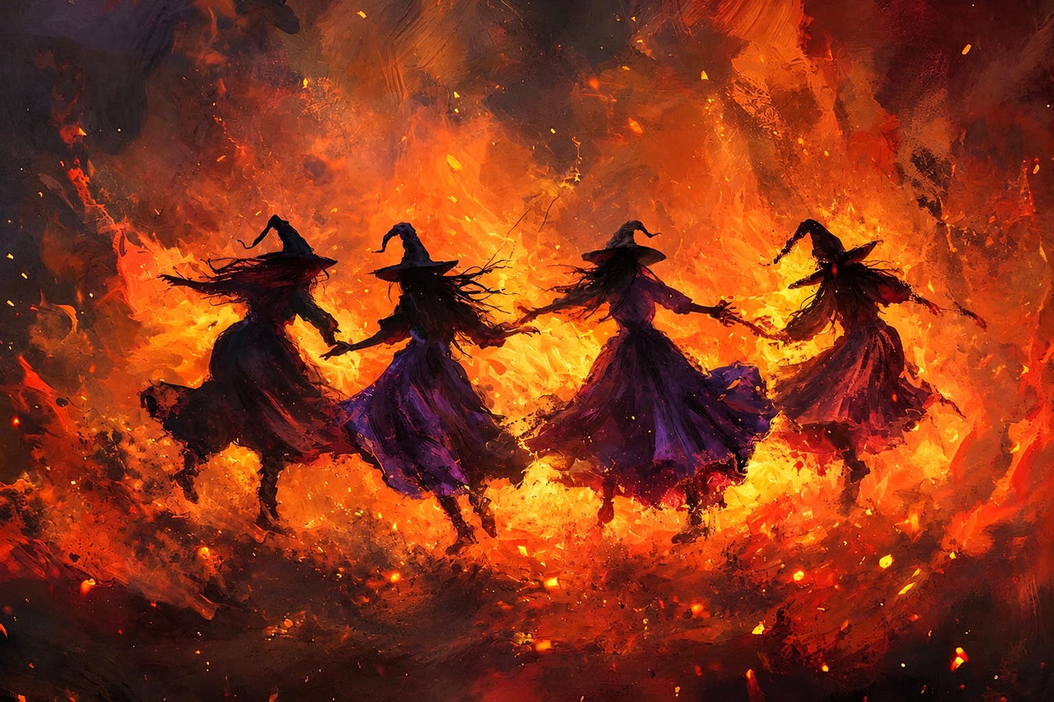 Peoria's Dancing Witches of Illinois