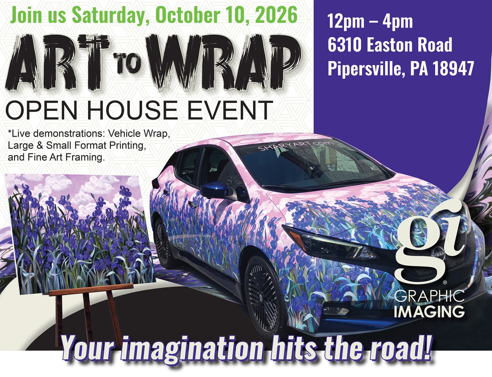 Art To Wrap Open House