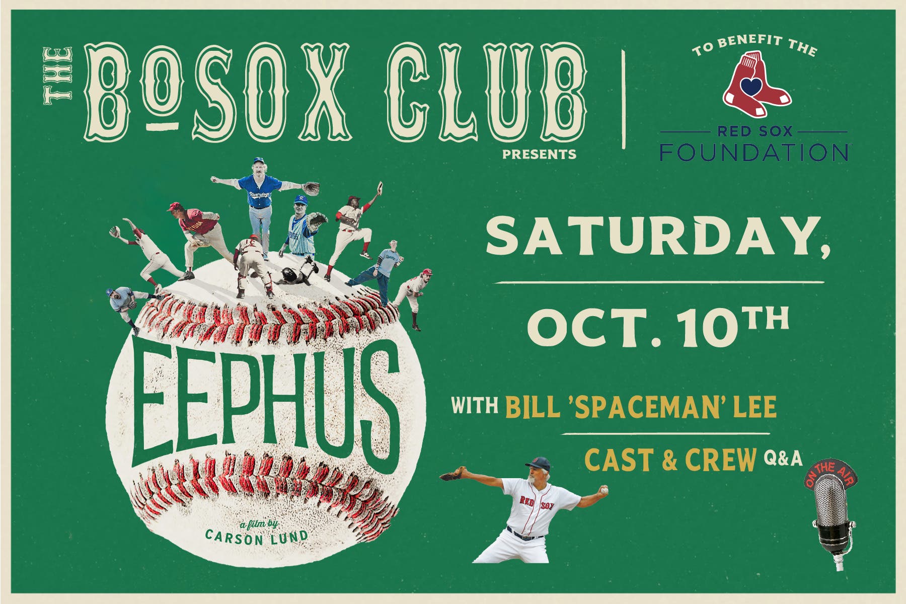 Eephus screening with cast Q&A and autographs