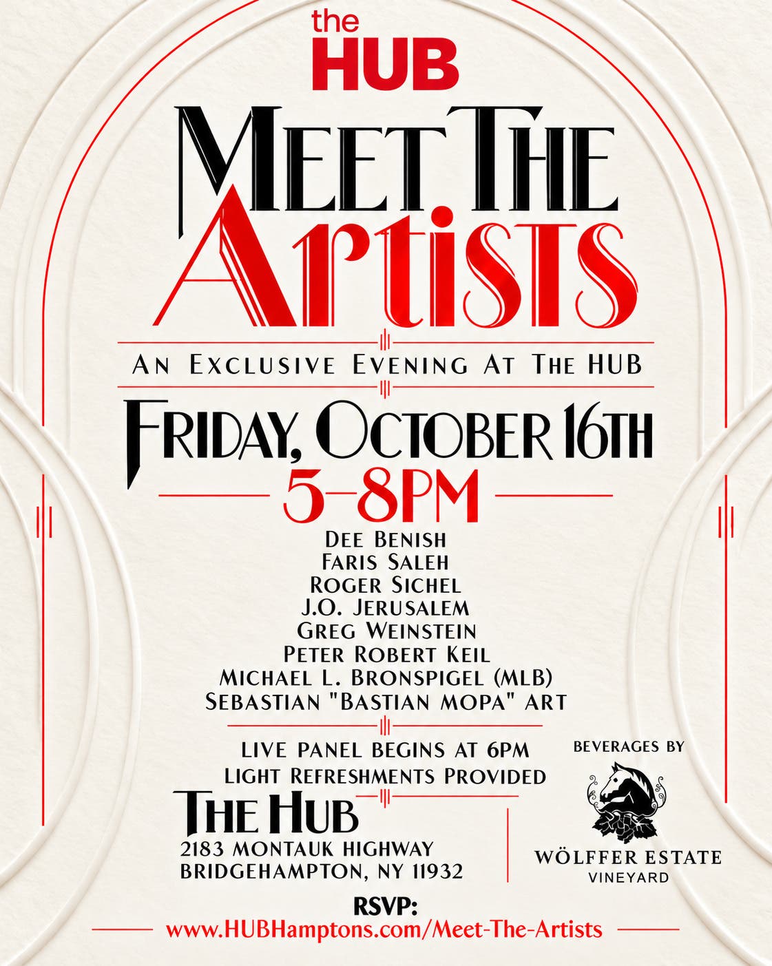 Meet The Artists: An Exclusive Evening at The HUB