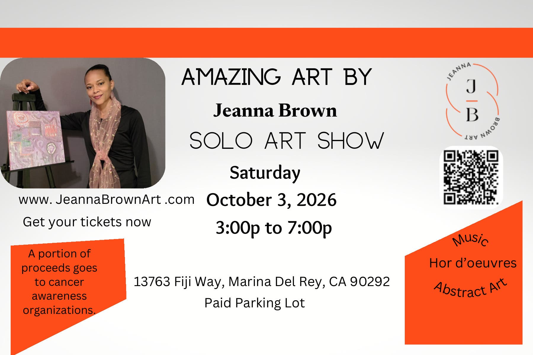 Local Art Show Oct 3rd — Original Abstract Art at the Marina