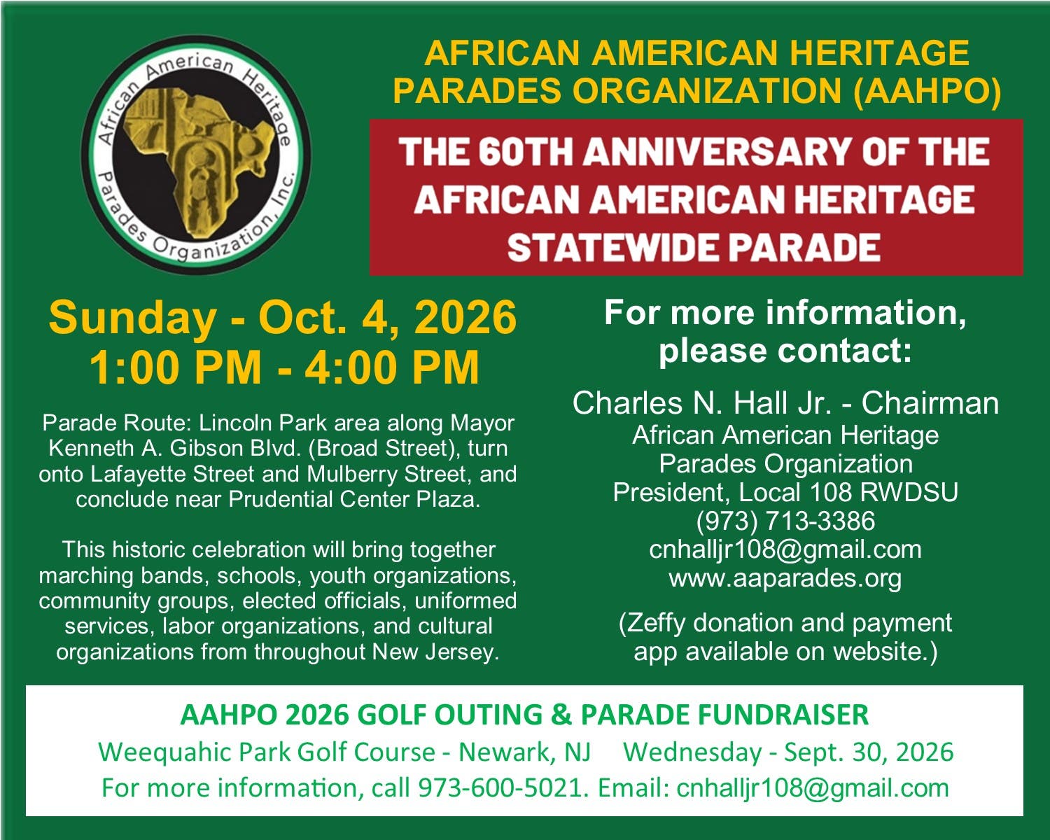 The 60th Anniversary Of The African American Heritage Statewide Parade