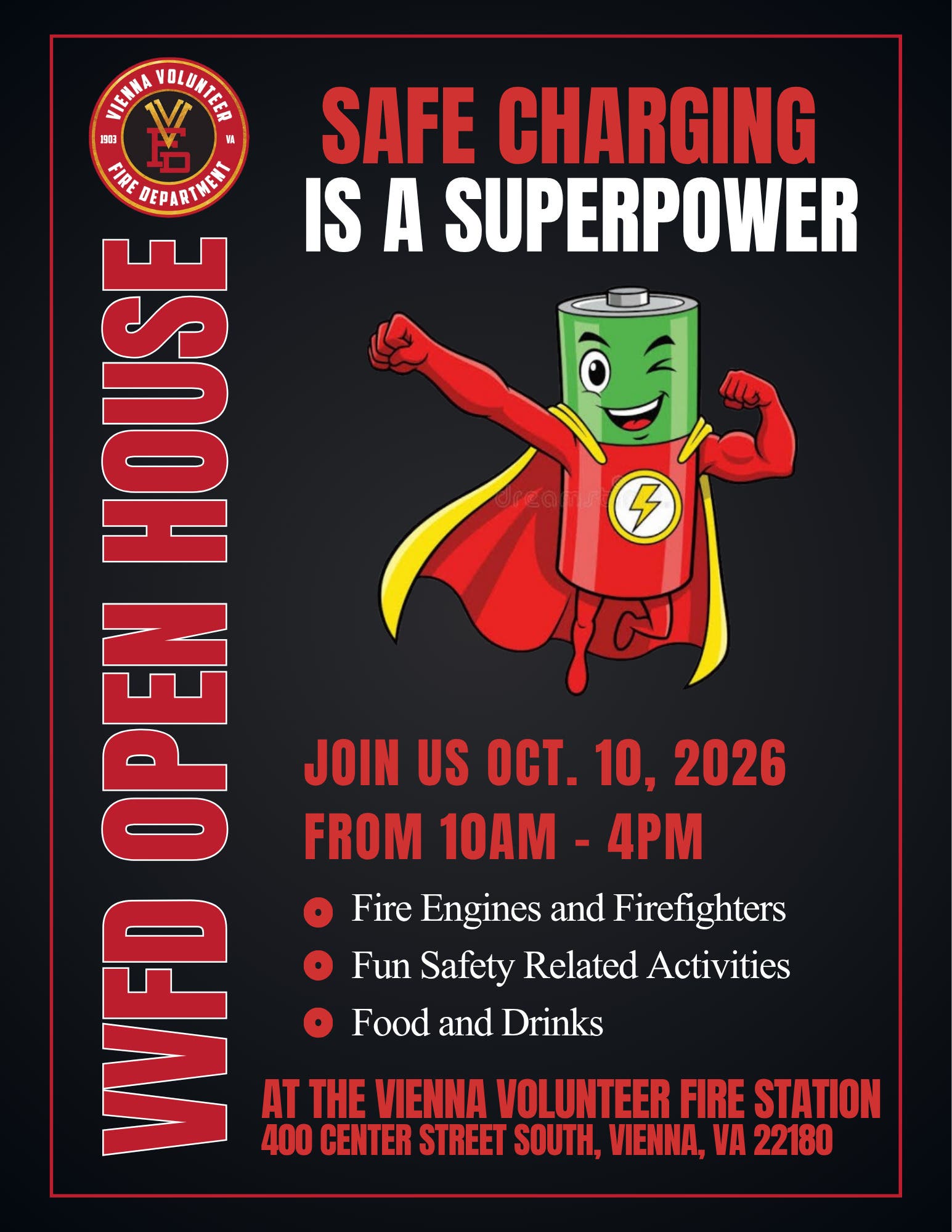 Vienna Volunteer Fire Department Annual Open House — Family Fun & Fire Safety