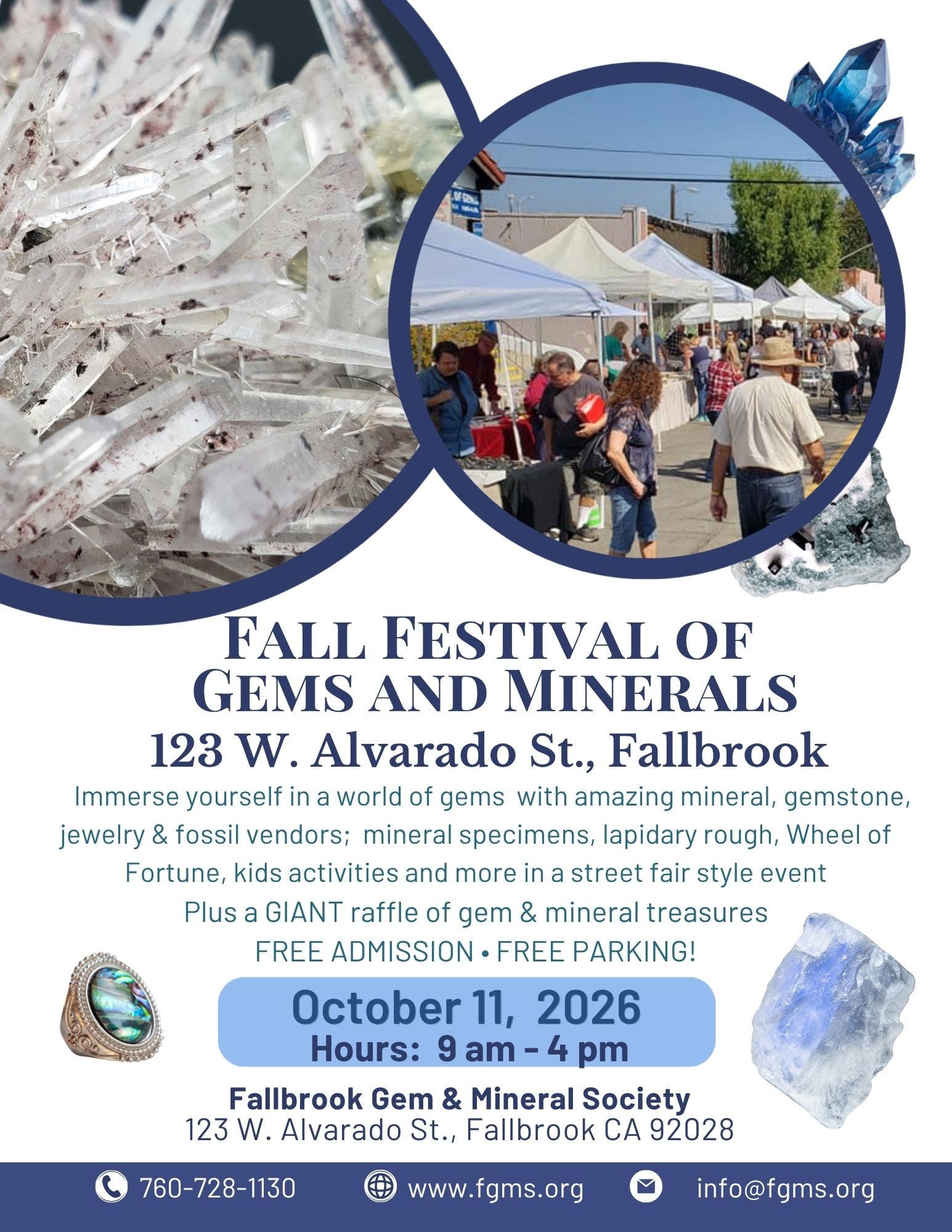 Fall Festival of Gems and Minerals