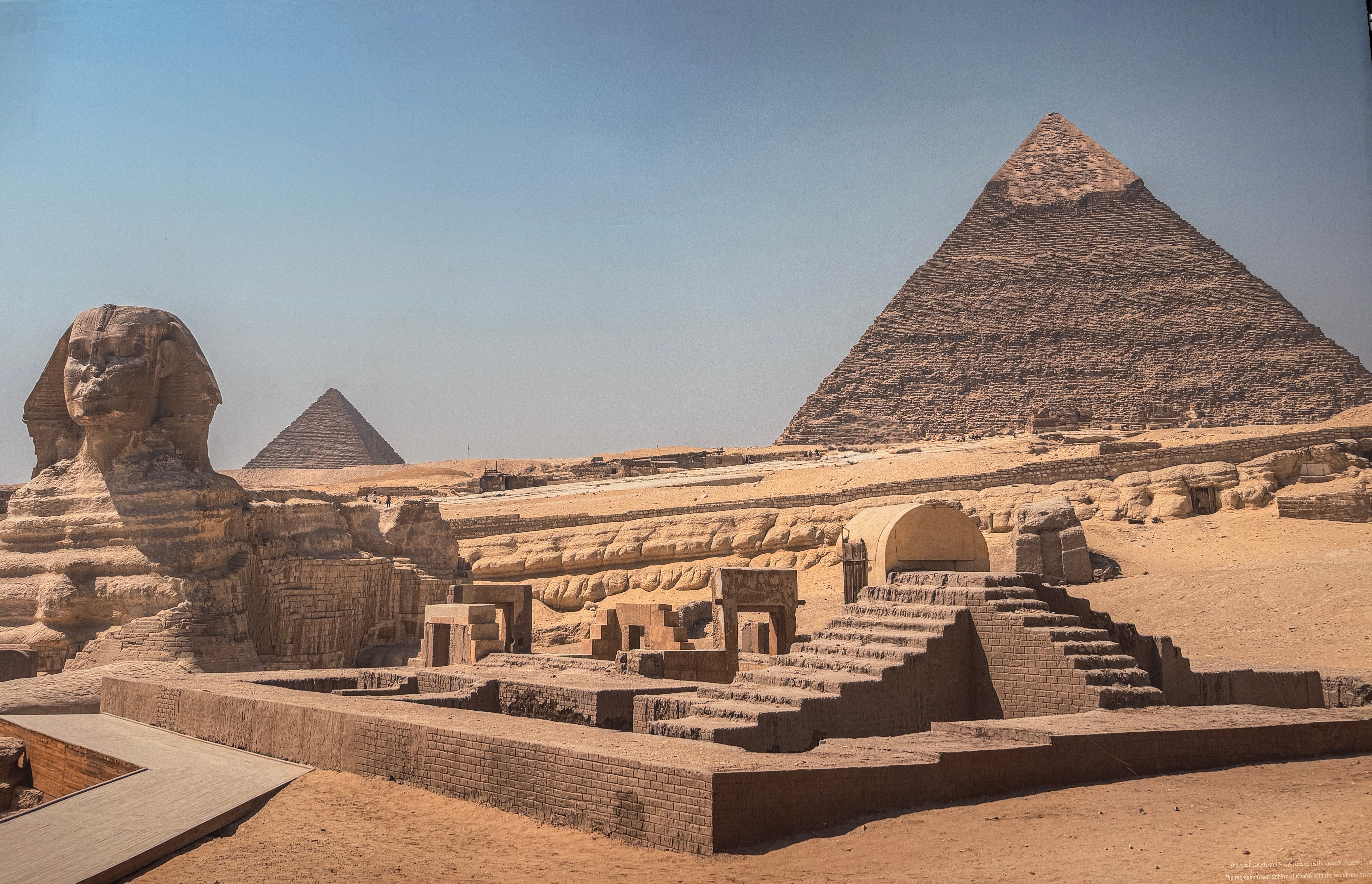 Egypt-5,000 years of history.