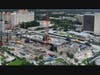 Workers poured 430 cubic yards of concrete, setting the stage for vertical construction to begin. 