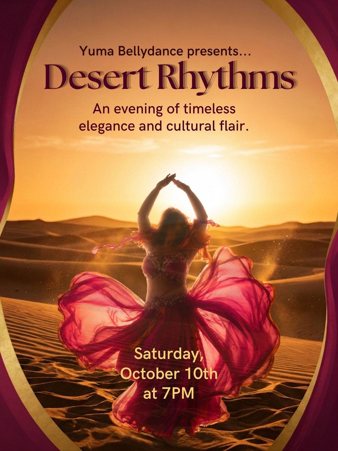 Desert Rhythms an evening of Middle Eastern Dance