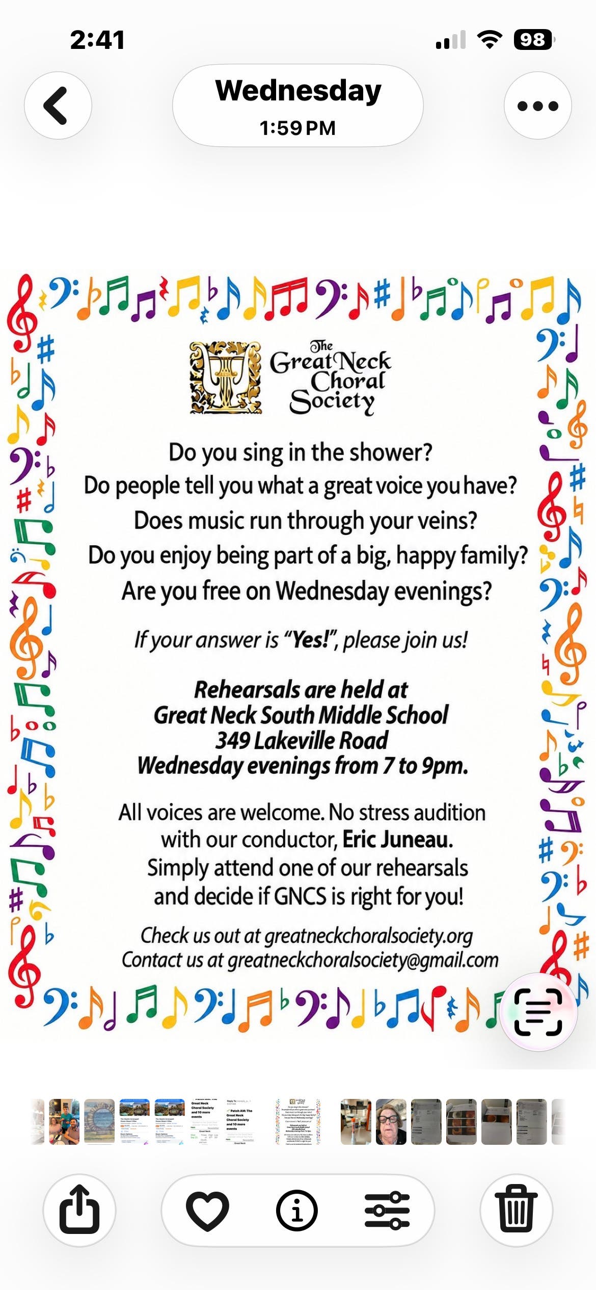 The Great Neck Choral Society