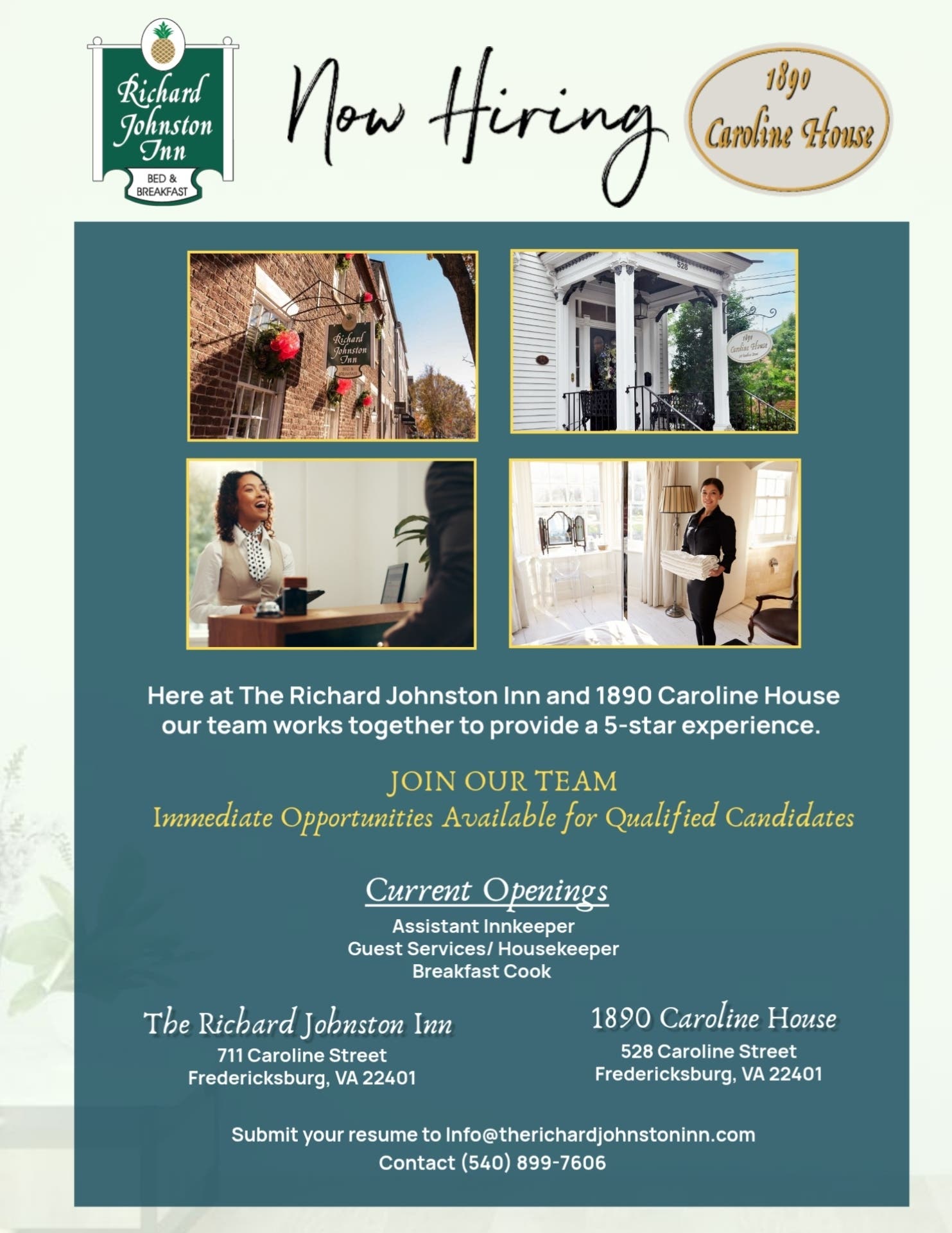 Create Comfort. Deliver Excellence. Join Our Team!
