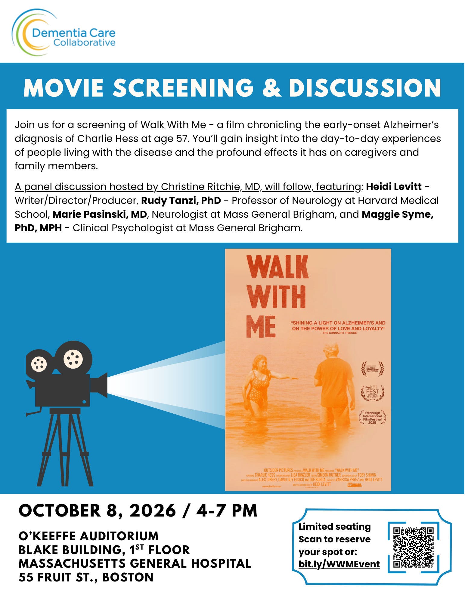 Walk With Me Movie Screening & Discussion
