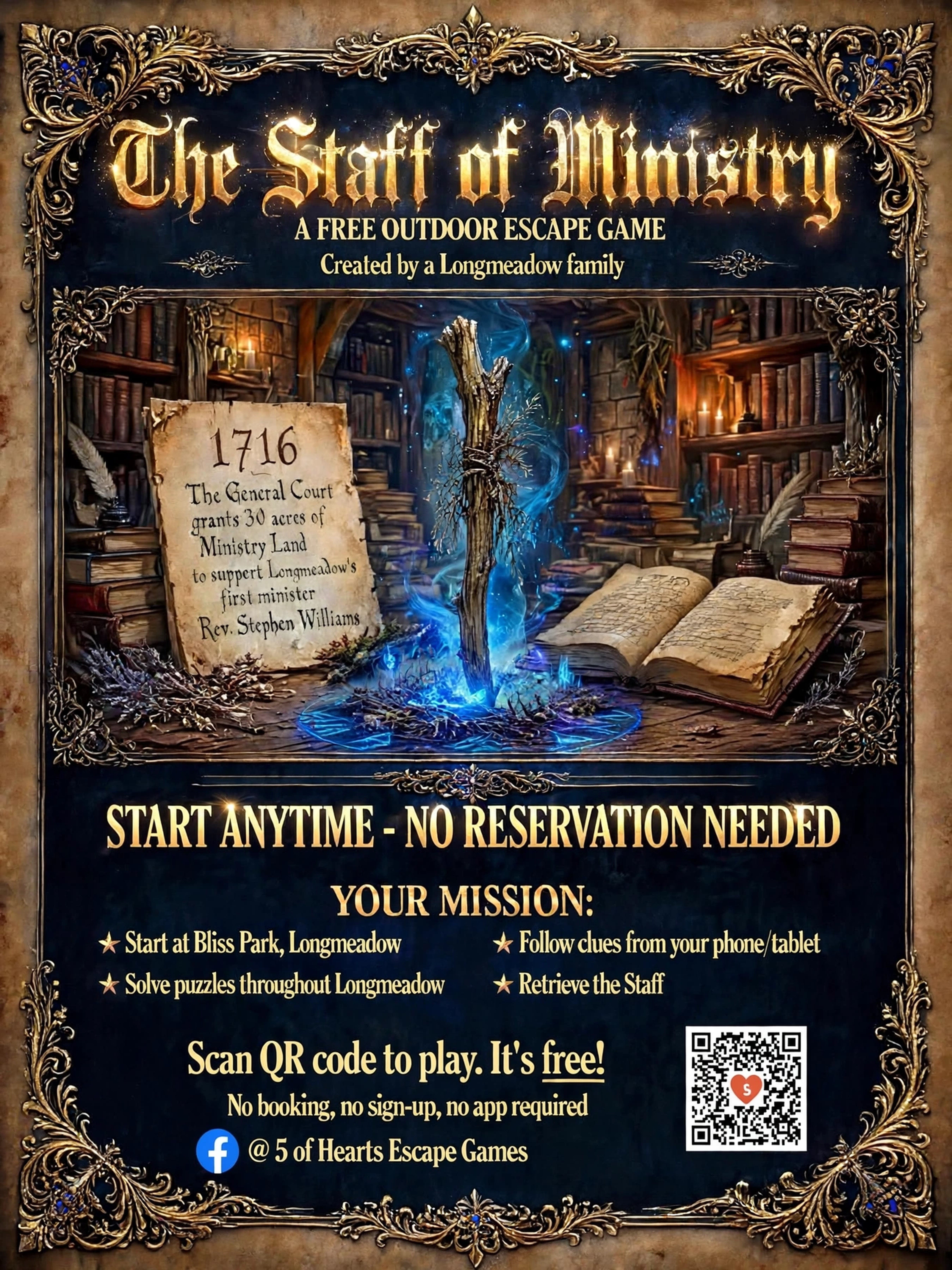 Free outdoor escape game