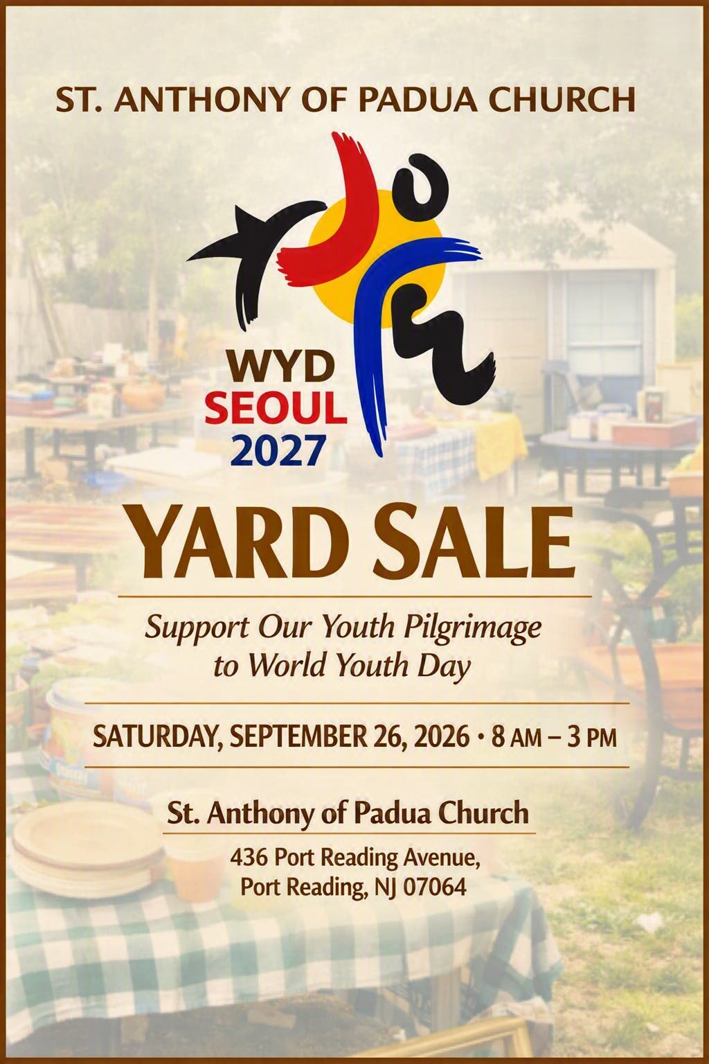 Fundraising Yard Sale