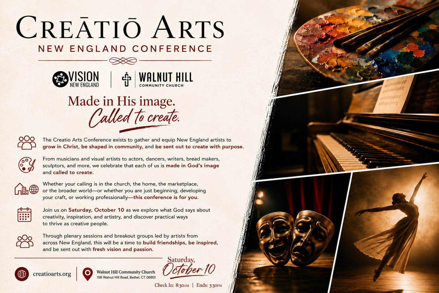 Creatio Arts New England Conference