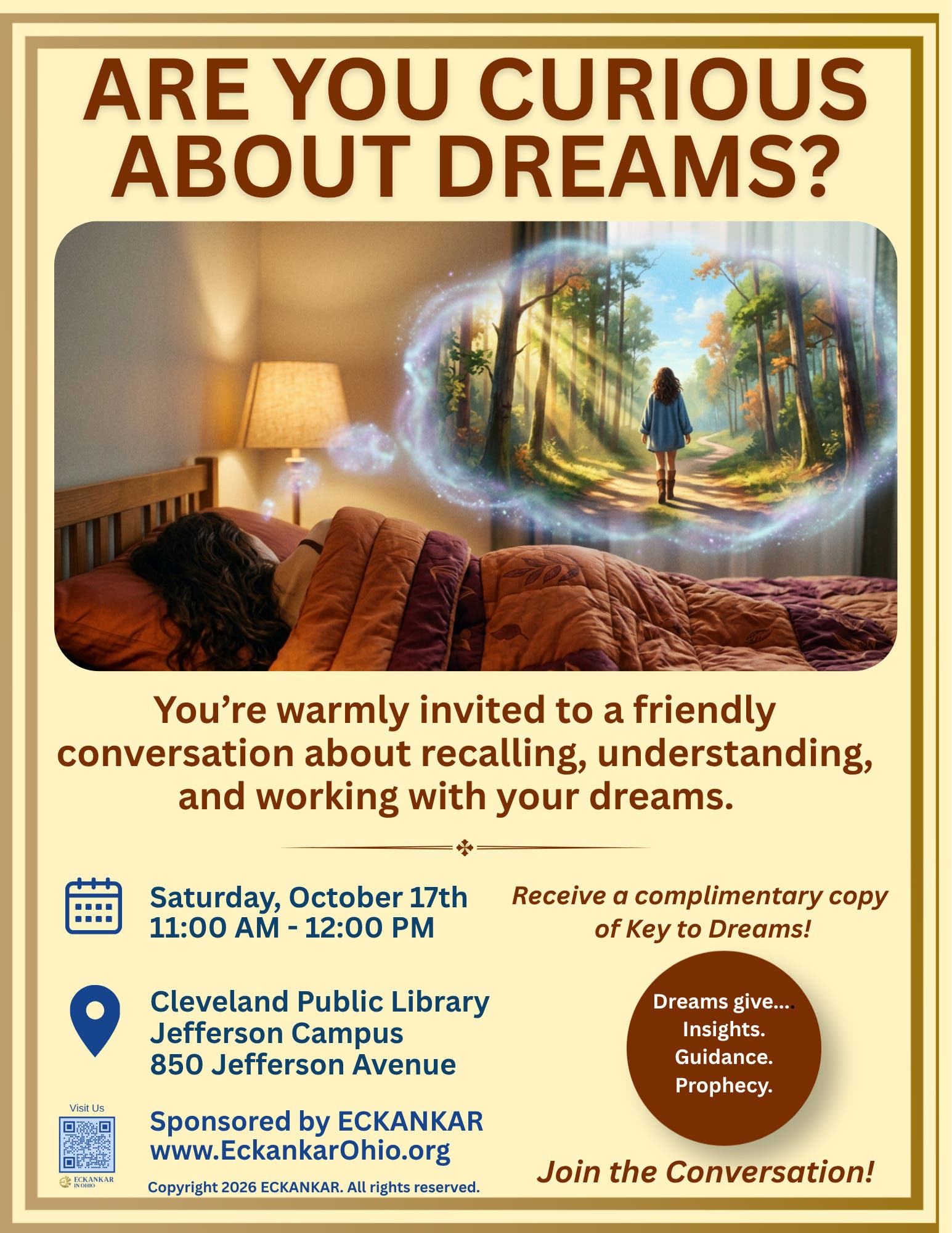 Are You Curious About Dreams?