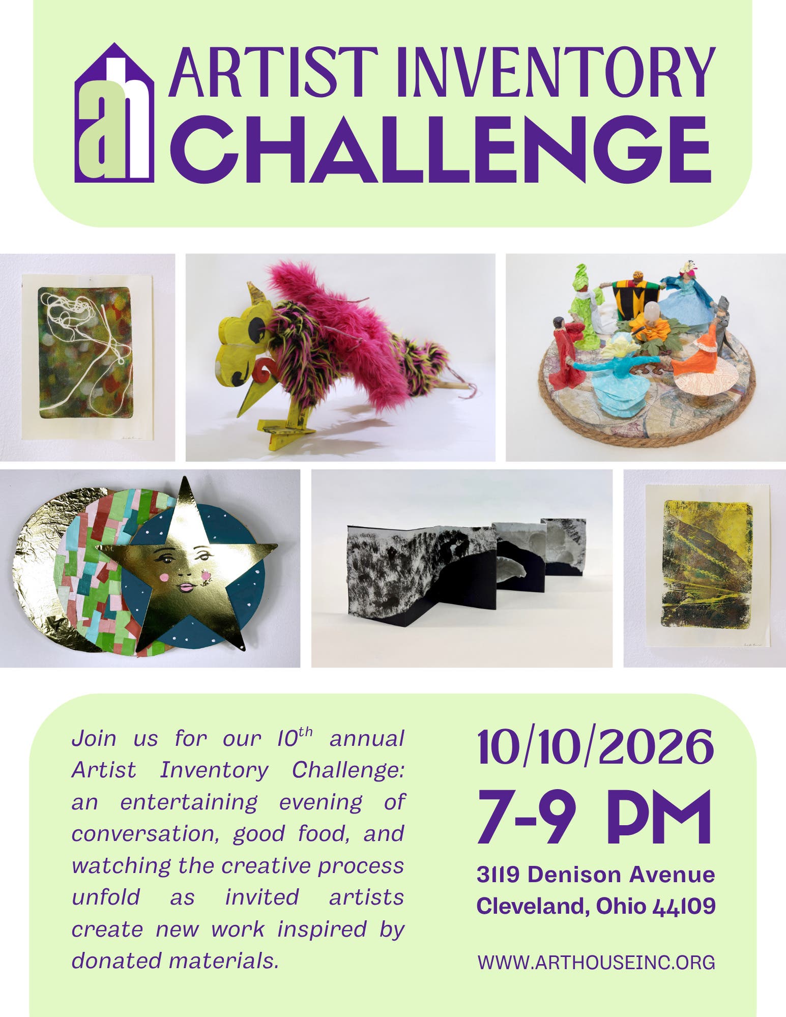 10th Annual Artist Inventory Challenge