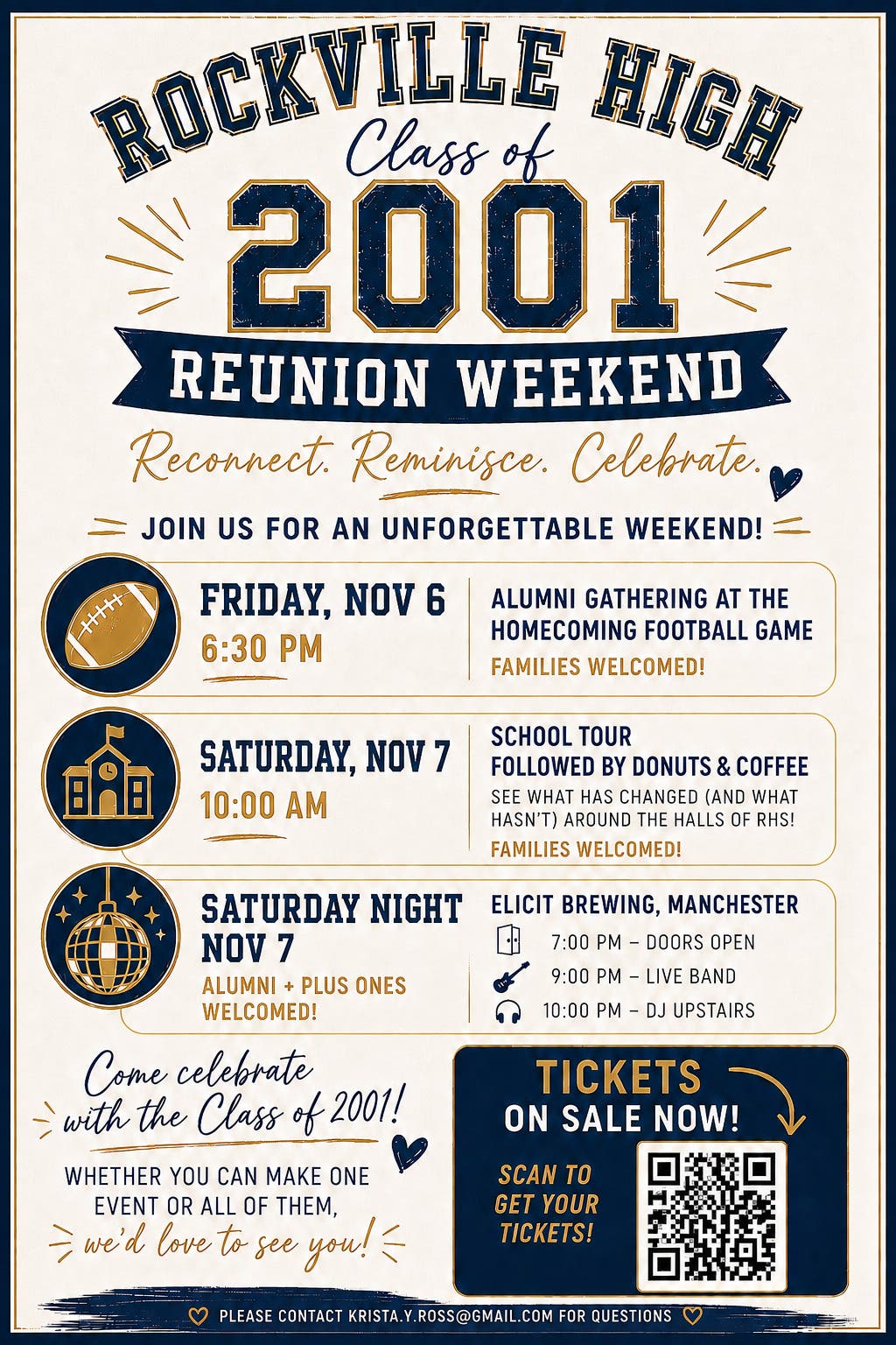 RHS Class of 01 - 25 Year Reunion!