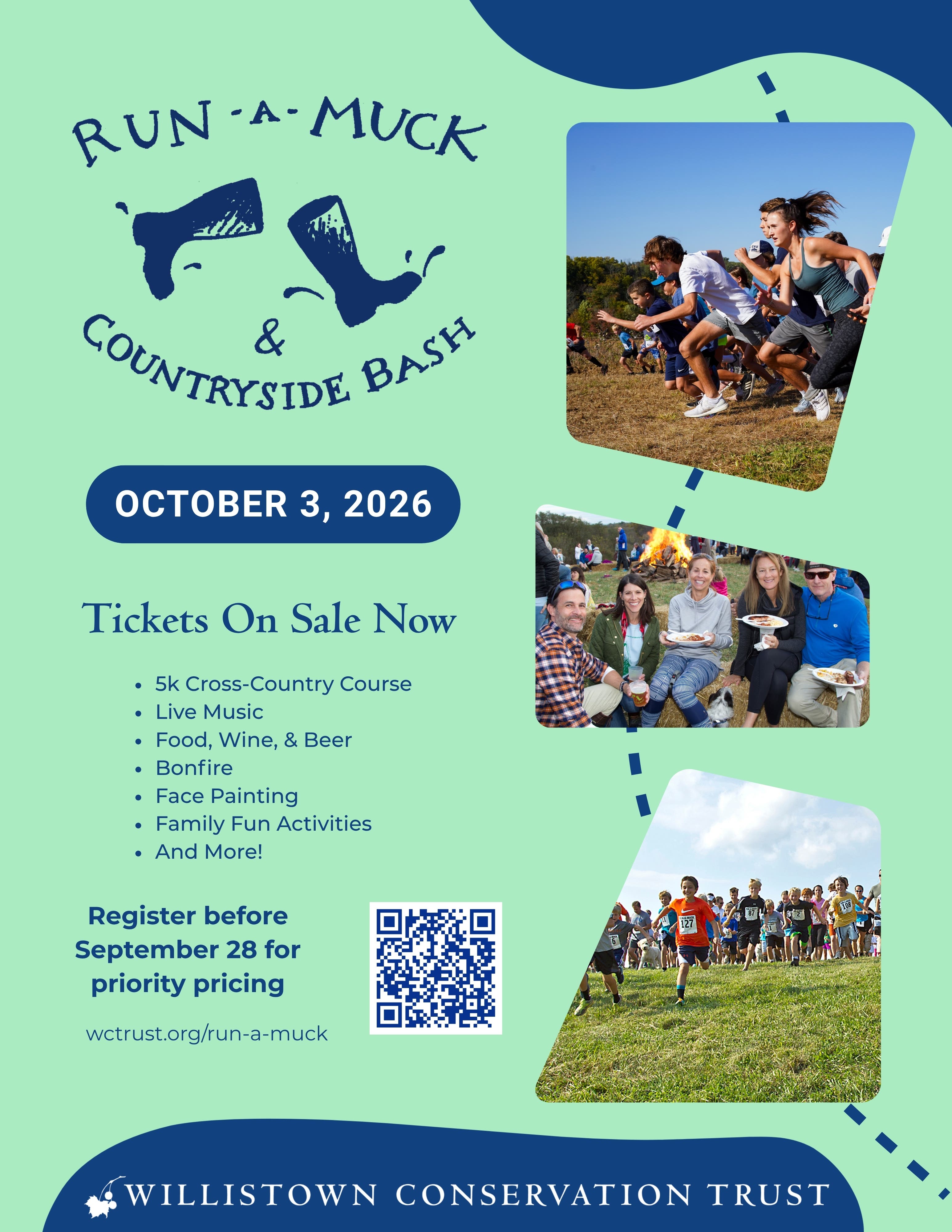 Run For The Hills...& Trees! Newtown Square 5K to Support Local Open Space on 10/3