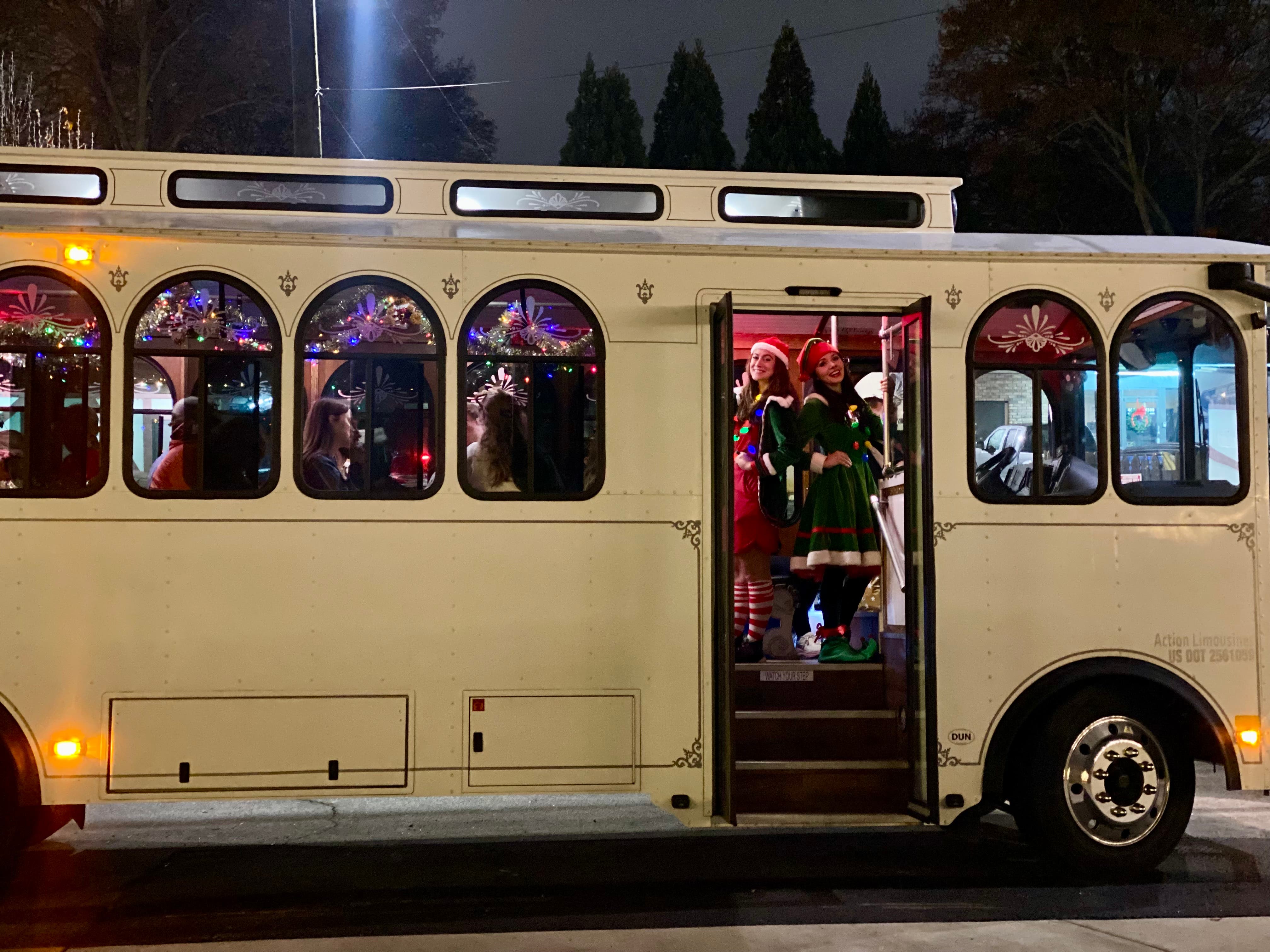 Holly Jolly Christmas Trolley