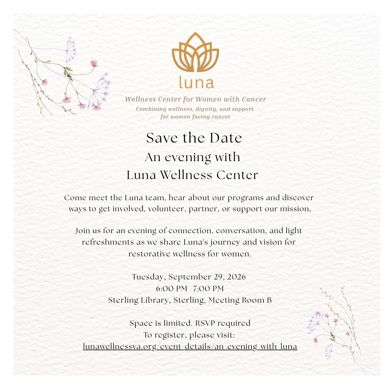 An Evening With Luna Wellness Center