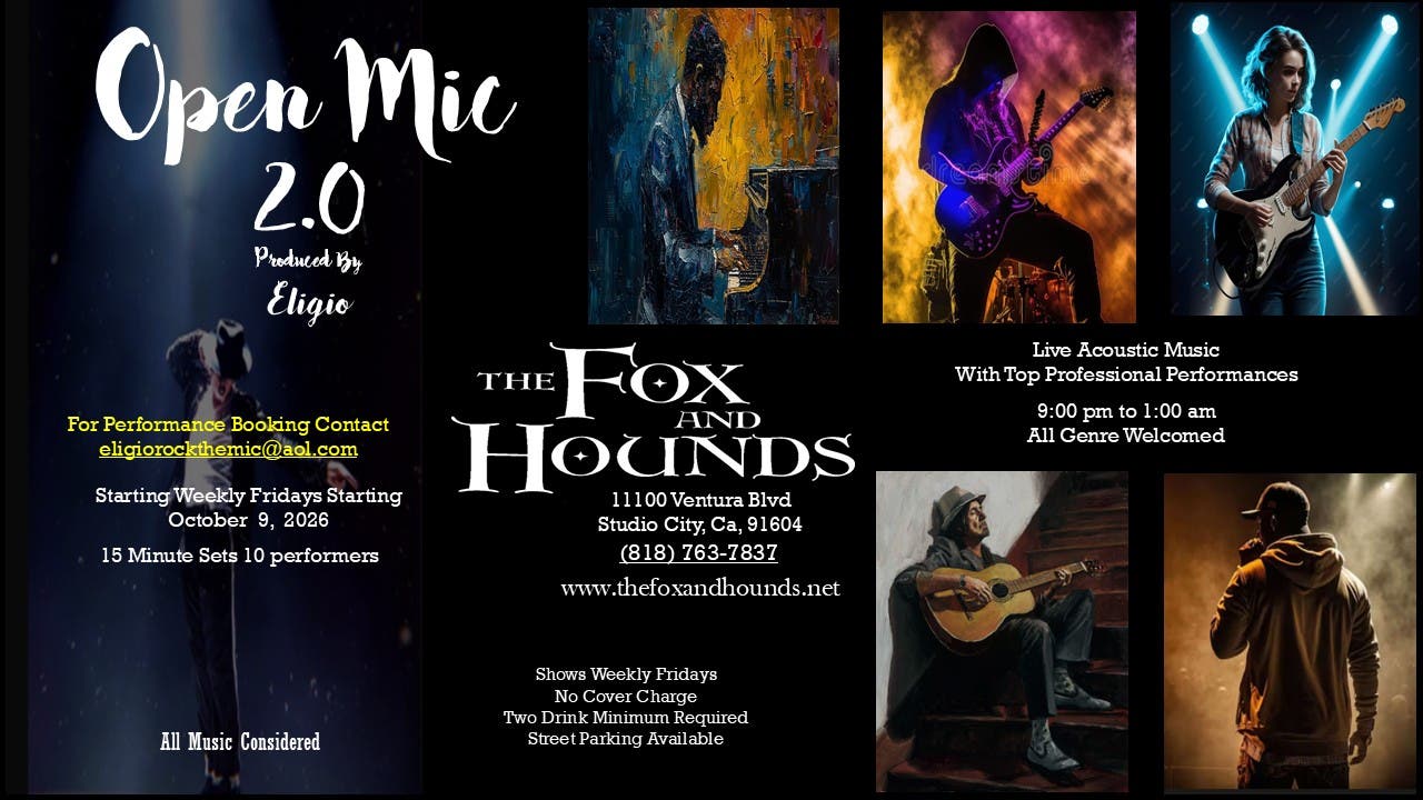 Open Mic 2.0 LIVE