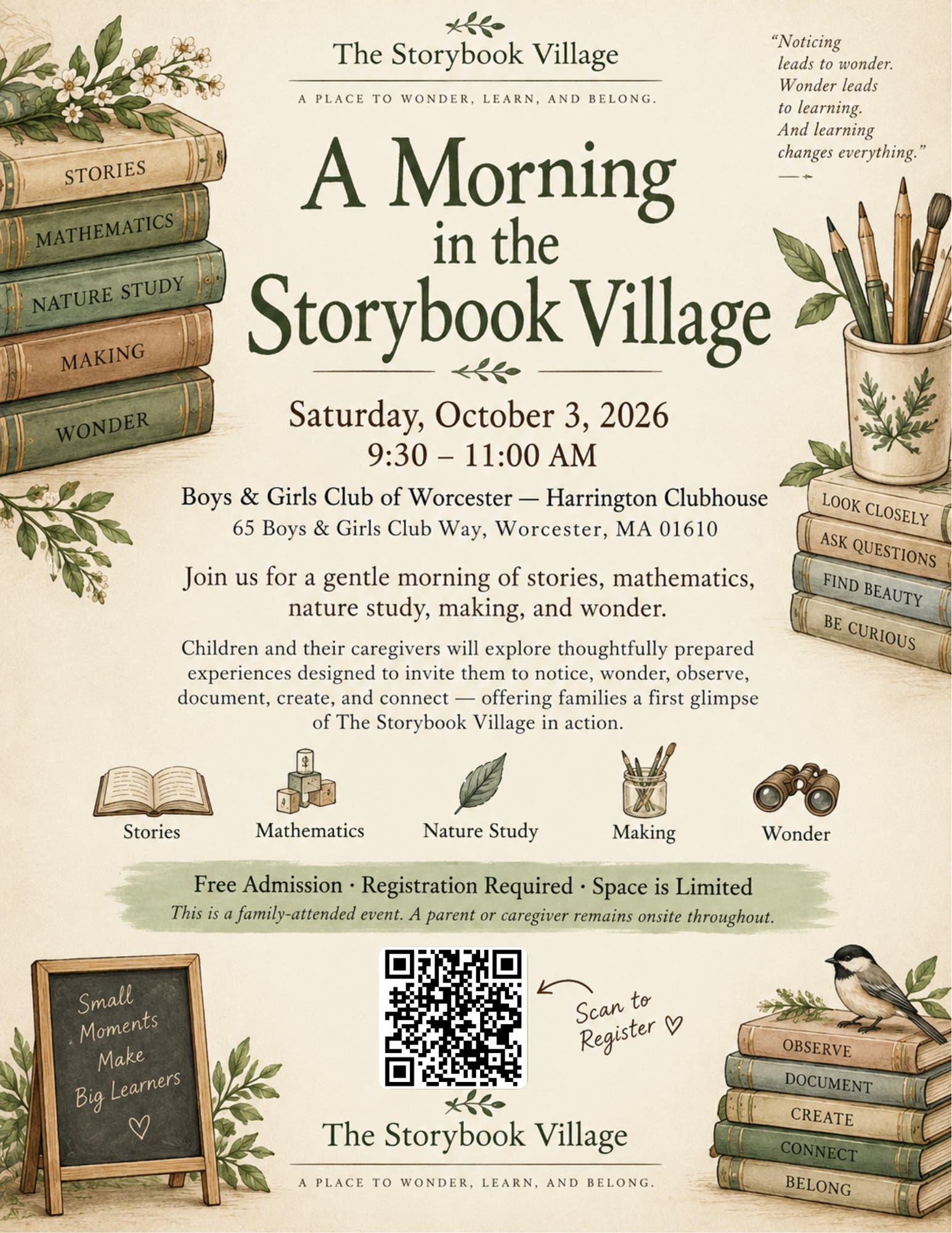 A Morning In The Storybook Village