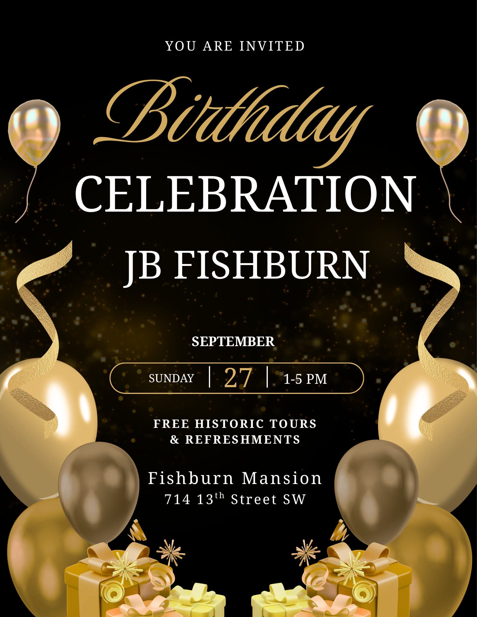JB Fishburn Birthday Celebration