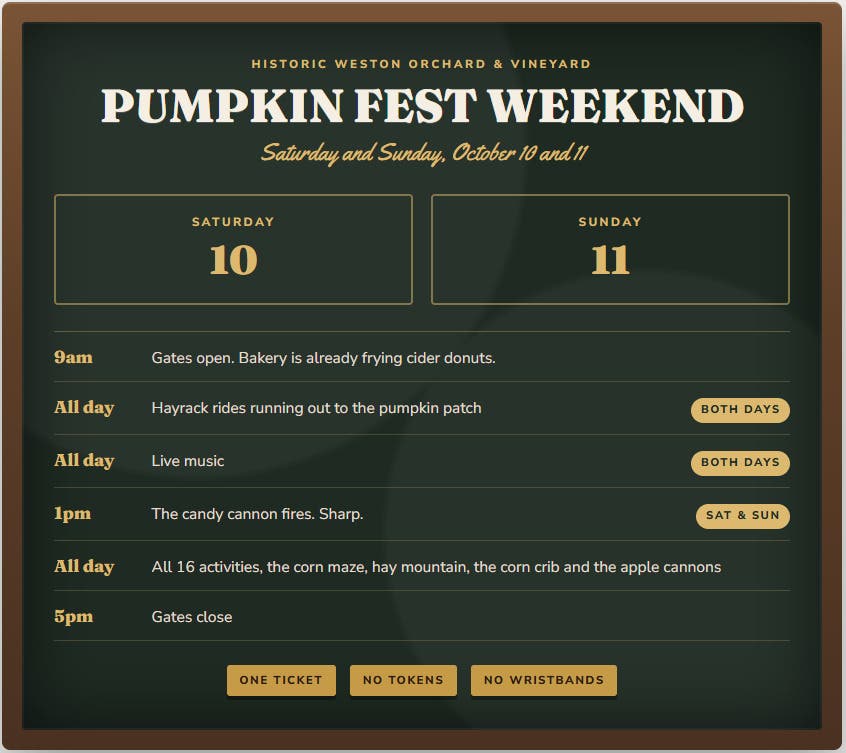 Pumpkin Patch Near Kansas City: Pumpkin Fest in Weston, Oct 10th - 11th